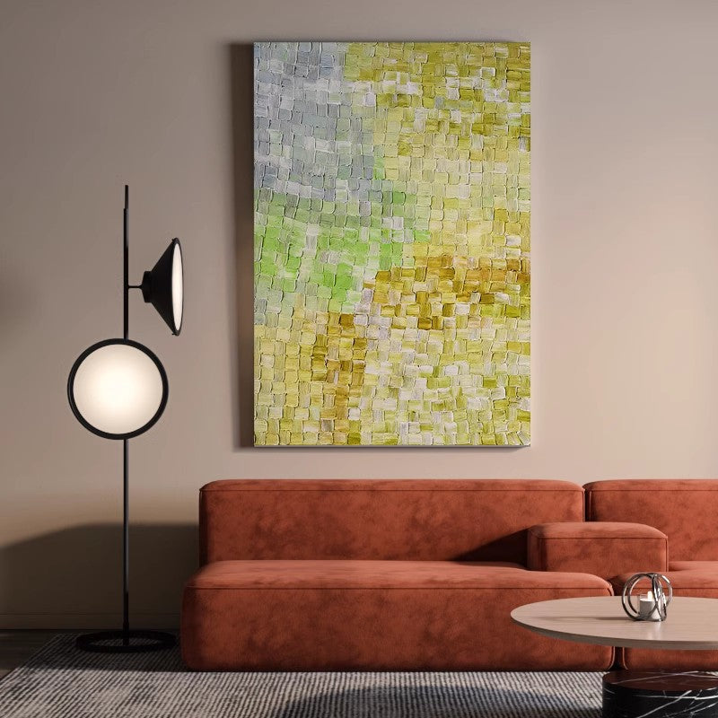Wallart Golden Hour Abstract Textured Art