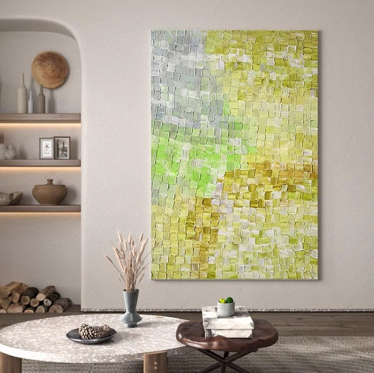 Wallart Golden Hour Abstract Textured Art