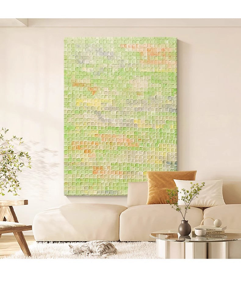 Wallart Spring Fields Textured Abstract Art