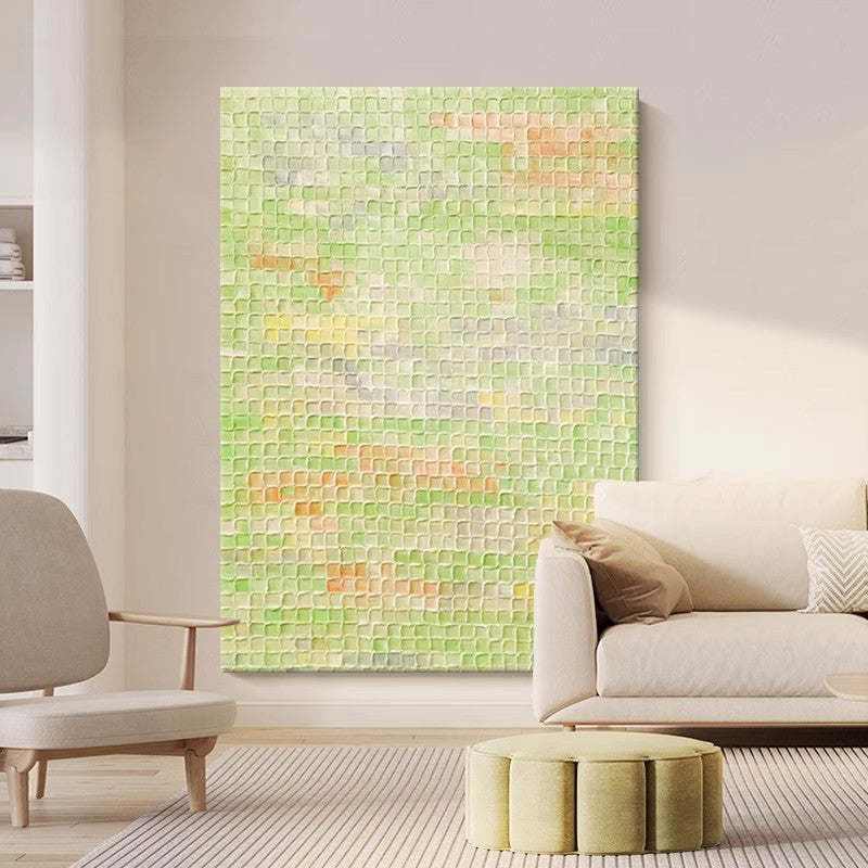 Wallart Spring Fields Textured Abstract Art