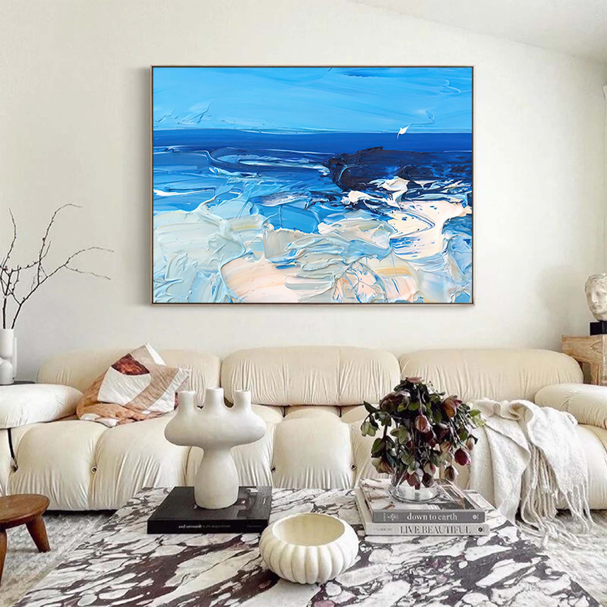 Wallart Ocean’s Blue Symphony