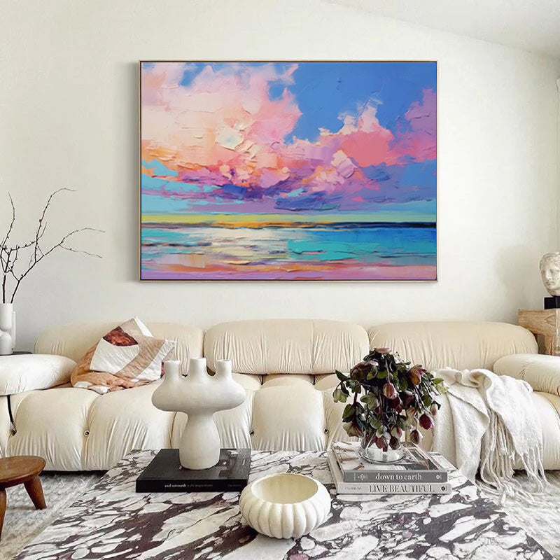 Wallart Serene Sunset Over Calm Waters