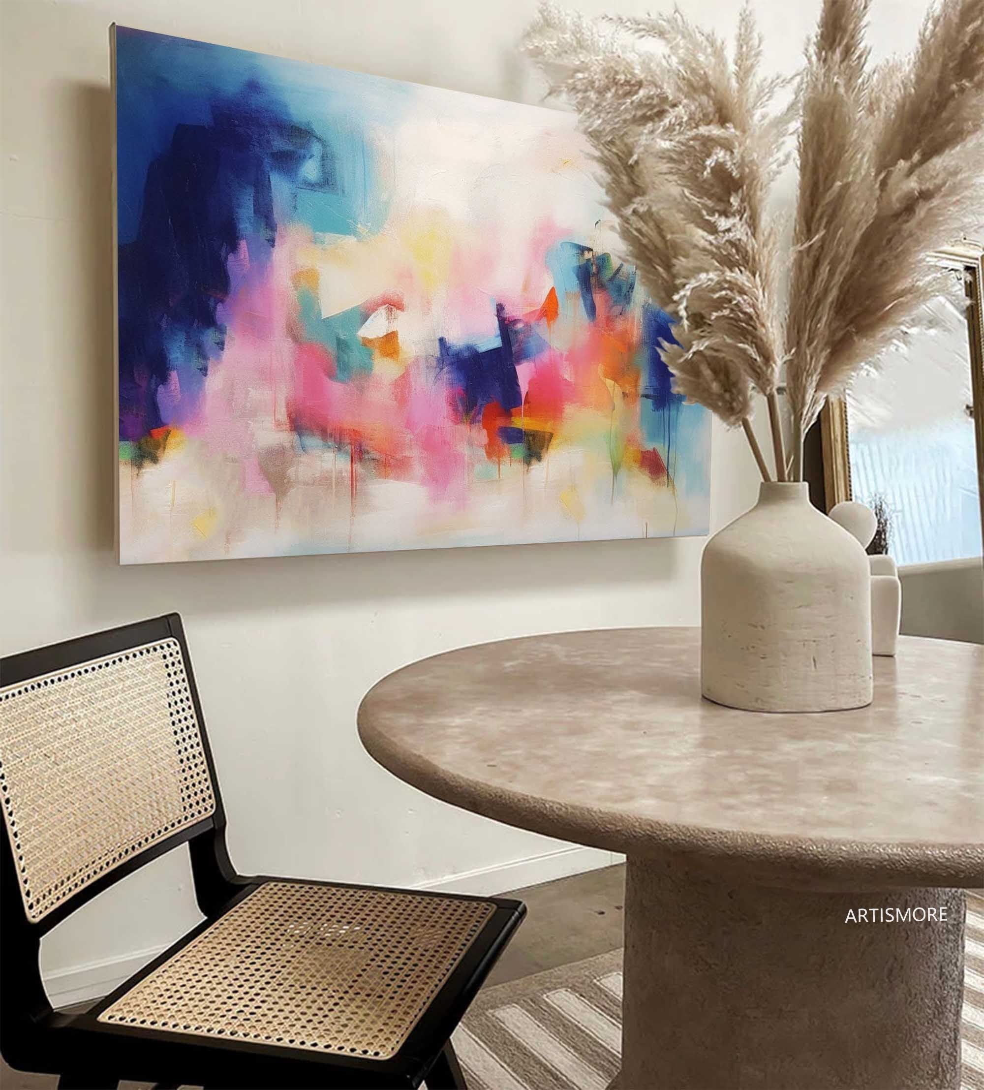 Wallart Dreamy Abstract Color Fade Art