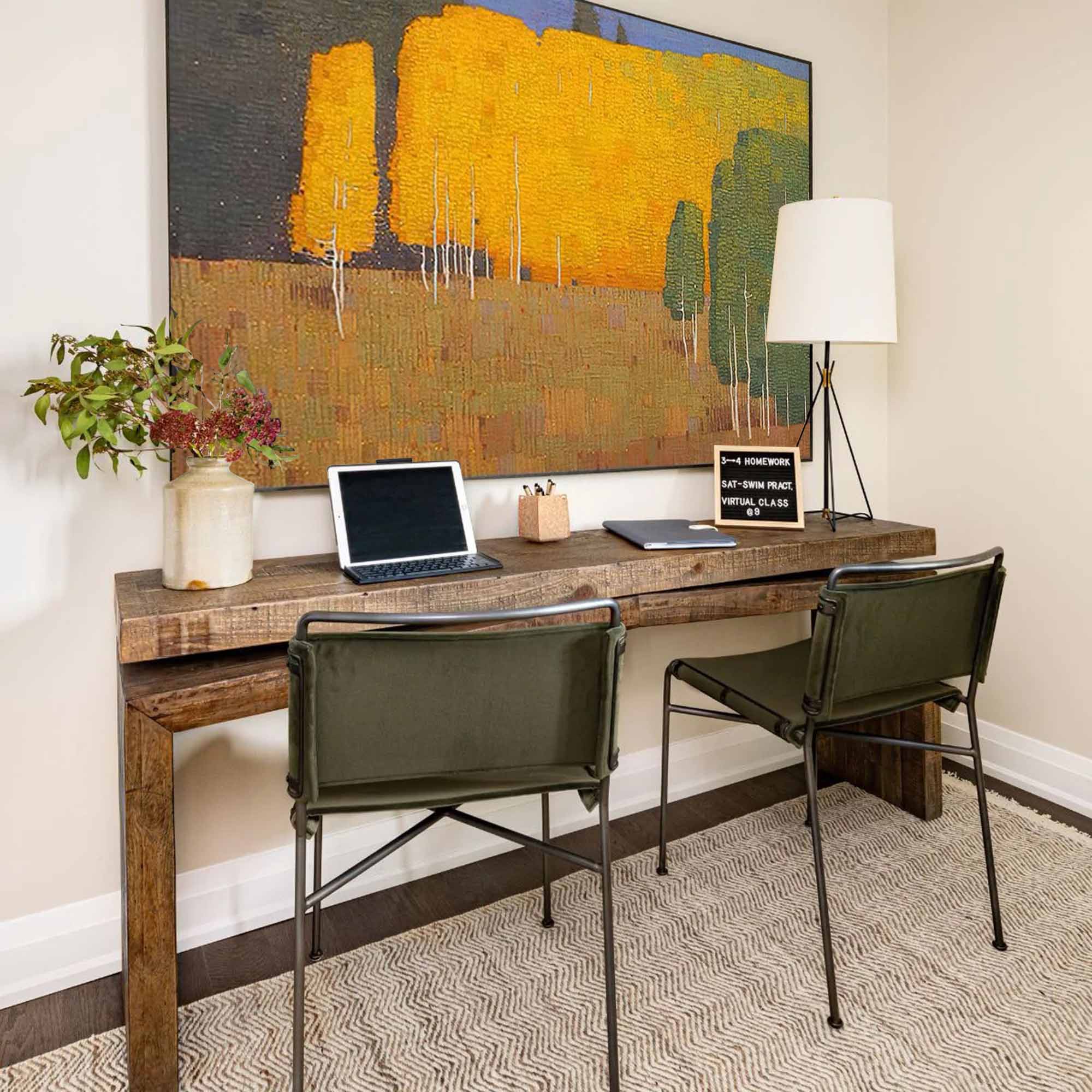 Wallart Golden Grove in Autumn Light