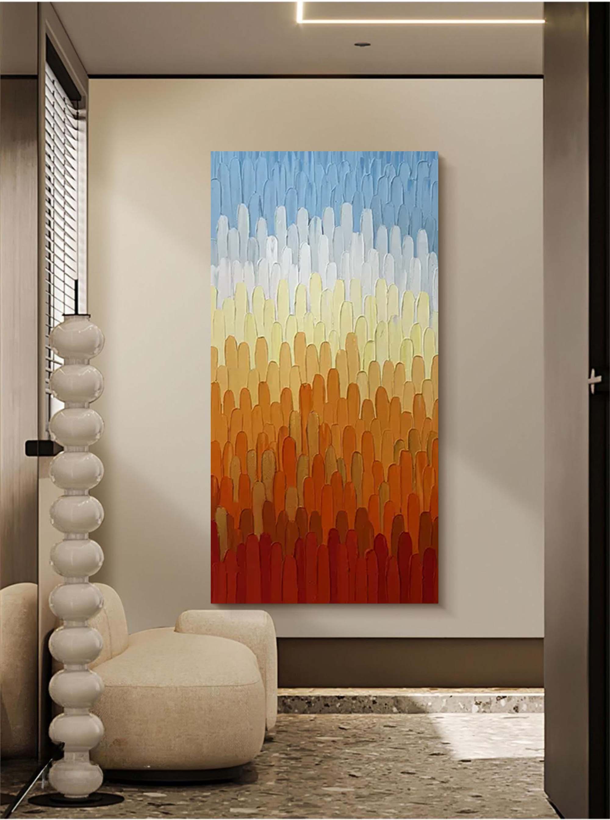 Wallart Sunset Gradient in Textures
