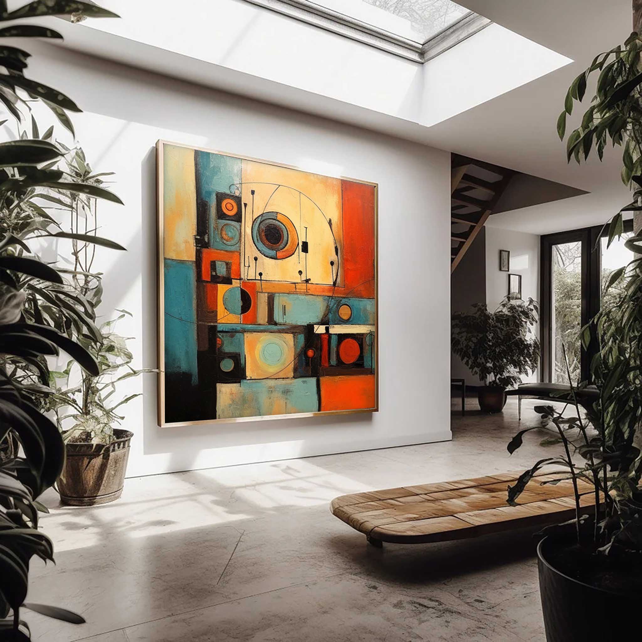 Wallart Abstract Canvas Art #AB321