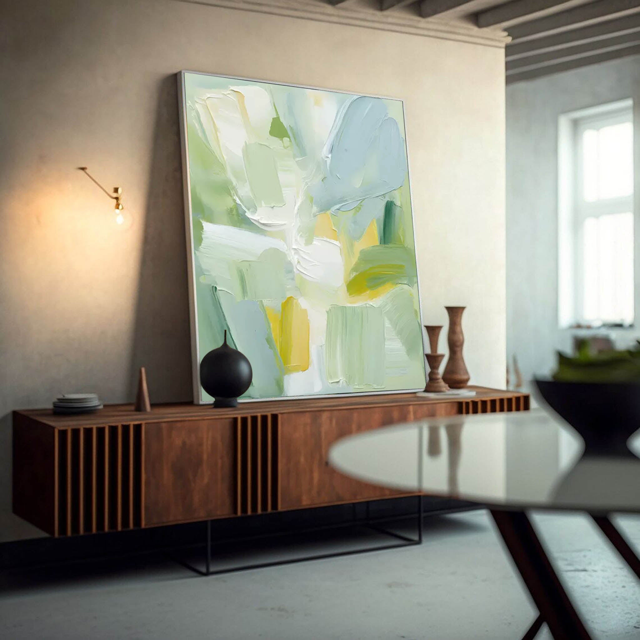 Wallart Abstract Canvas Art #AB304