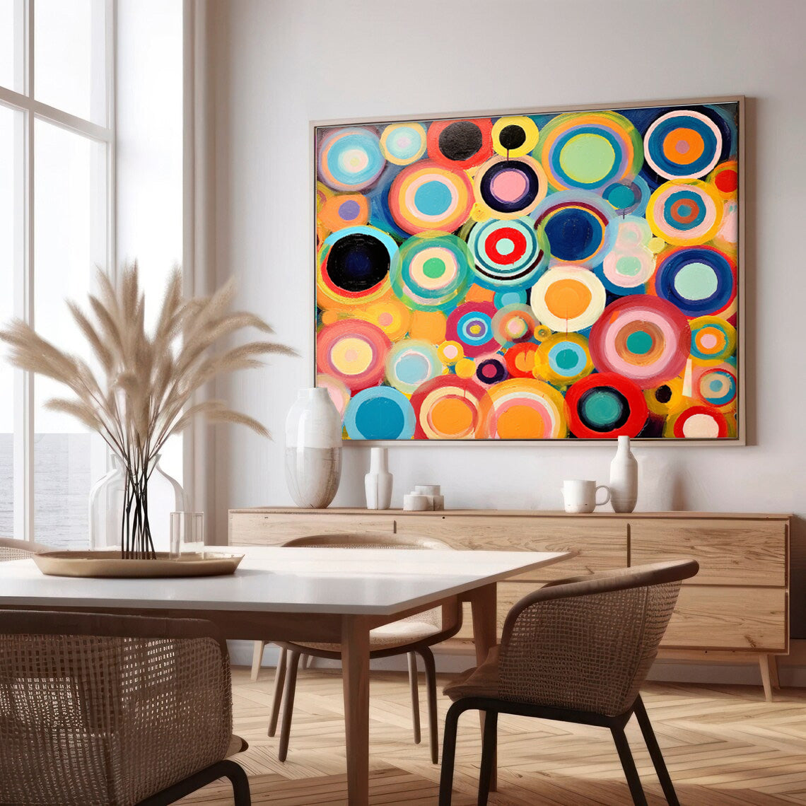 Wallart Abstract Canvas Art #AB324