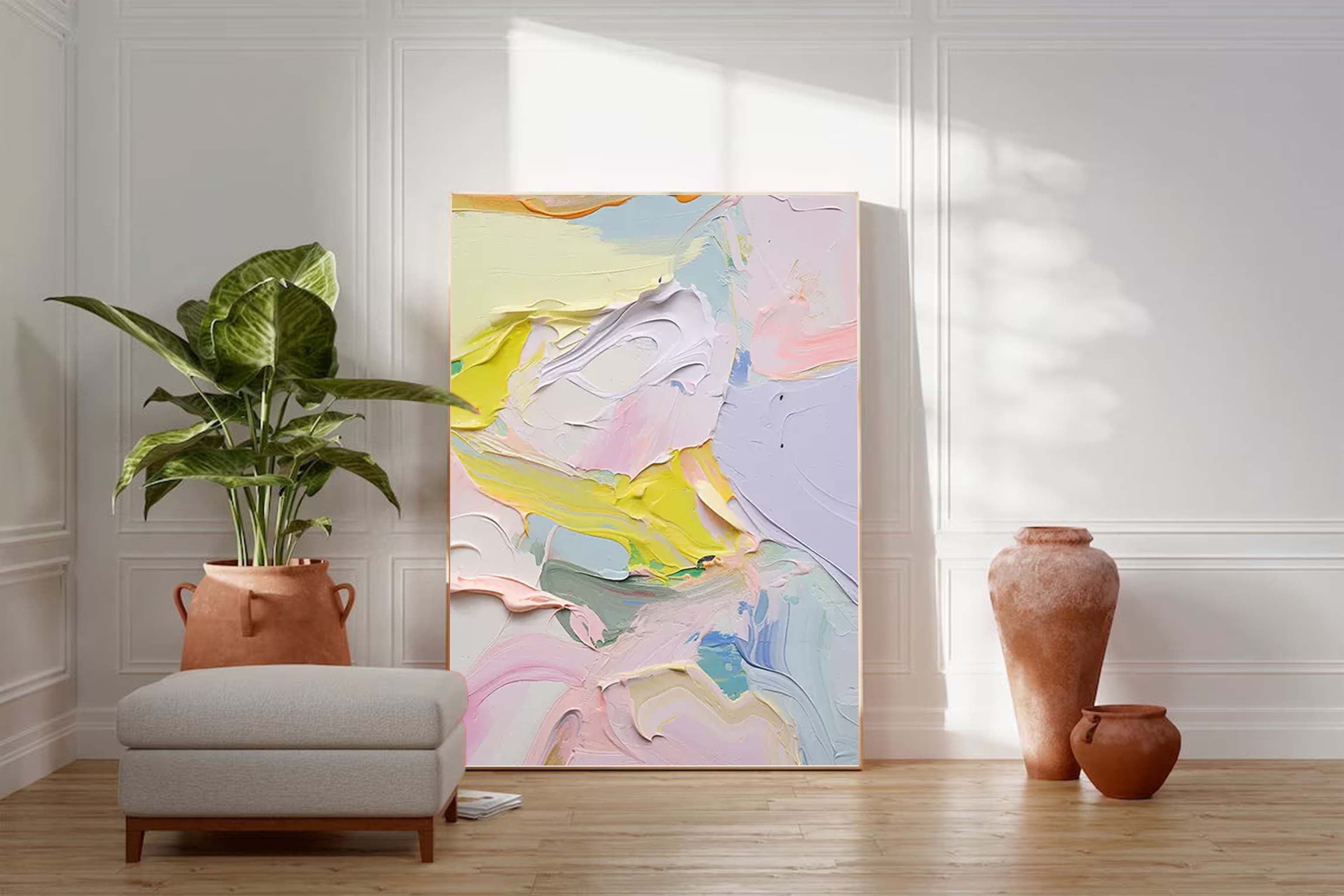 Wallart Abstract Canvas Art #AB309