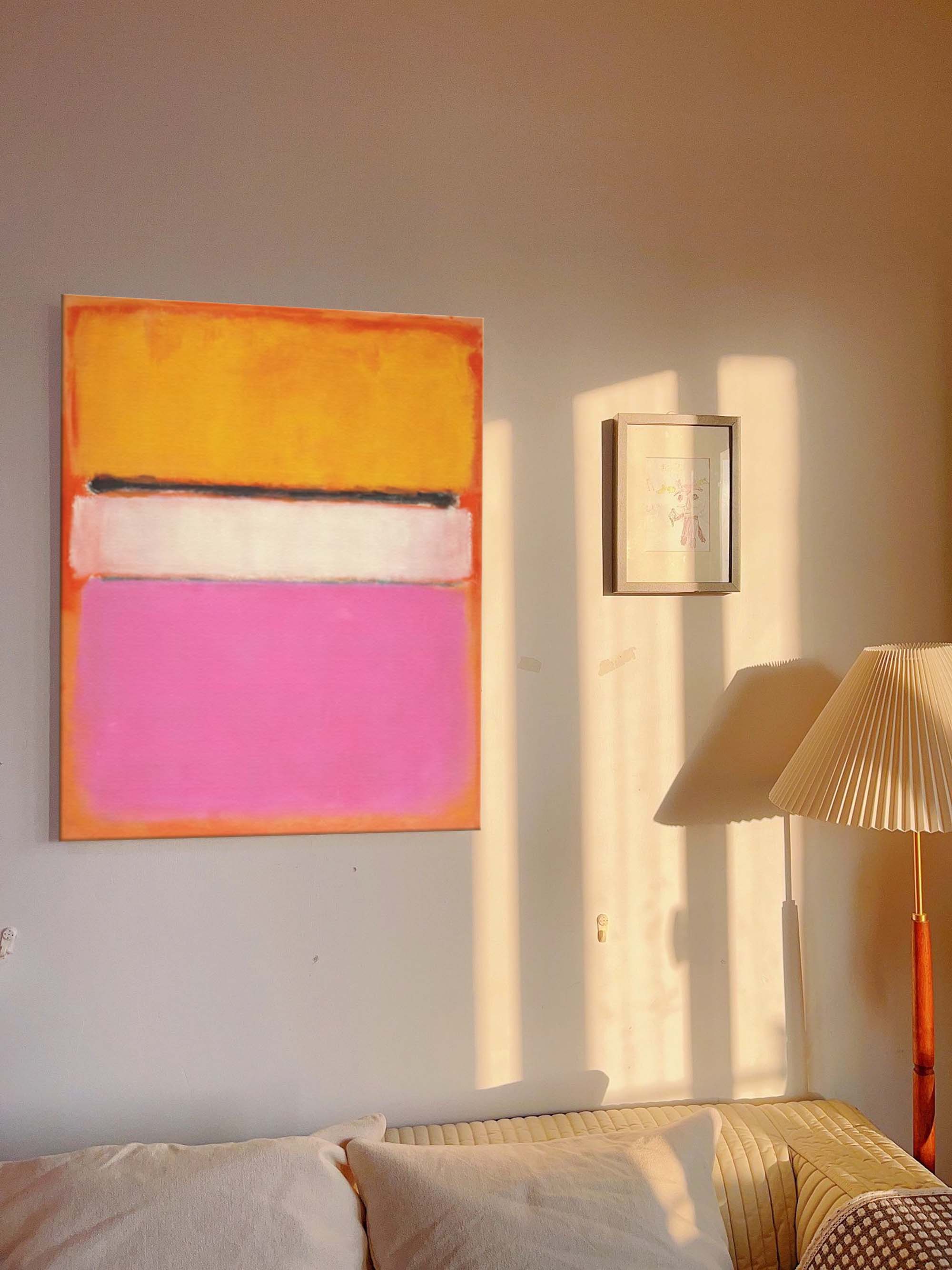 Wallart Vibrant Blocks: Bold Abstract Harmony