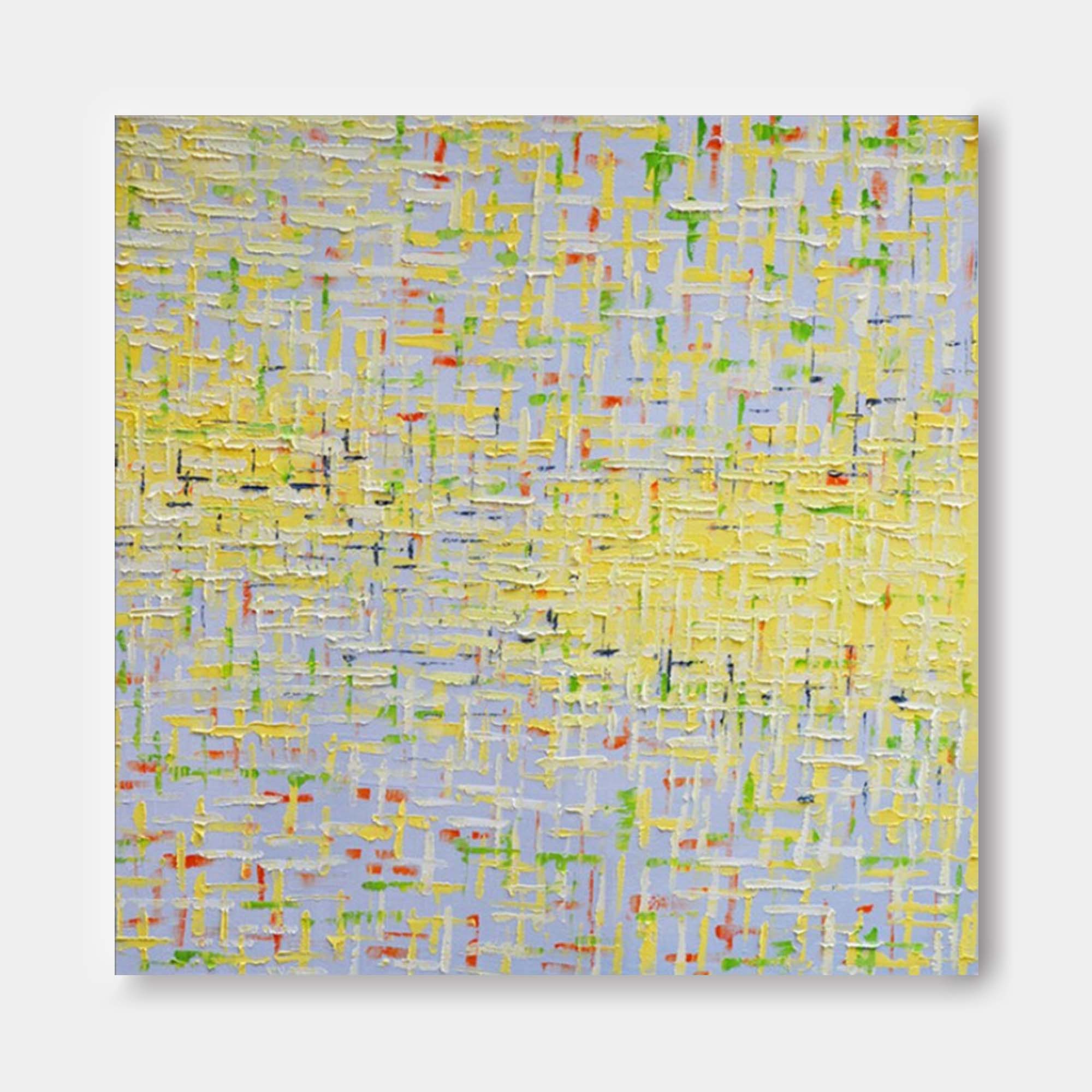 Wallart Textured Abstract Pastel Canvas Art