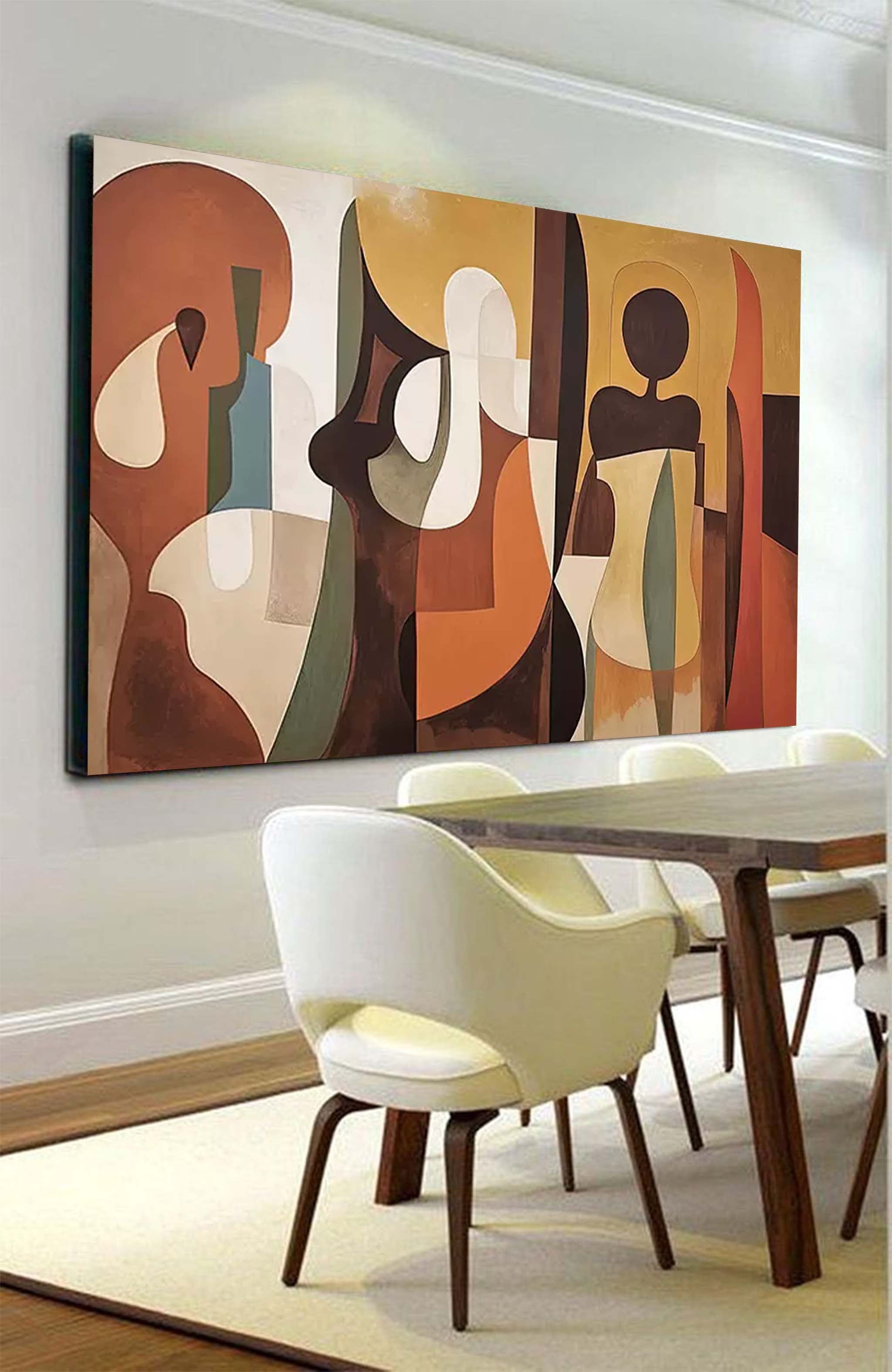 Wallart Abstract Canvas Art #AB310