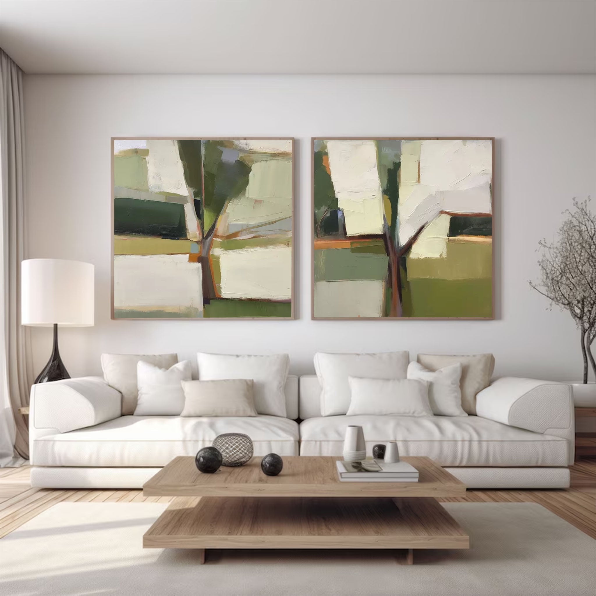 Wallart Abstract Canvas Art #AB312