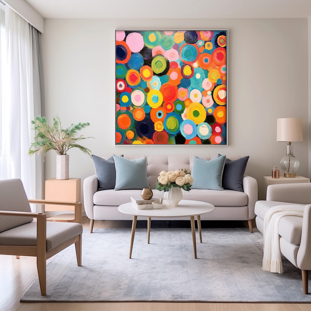 Wallart Abstract Canvas Art #AB326