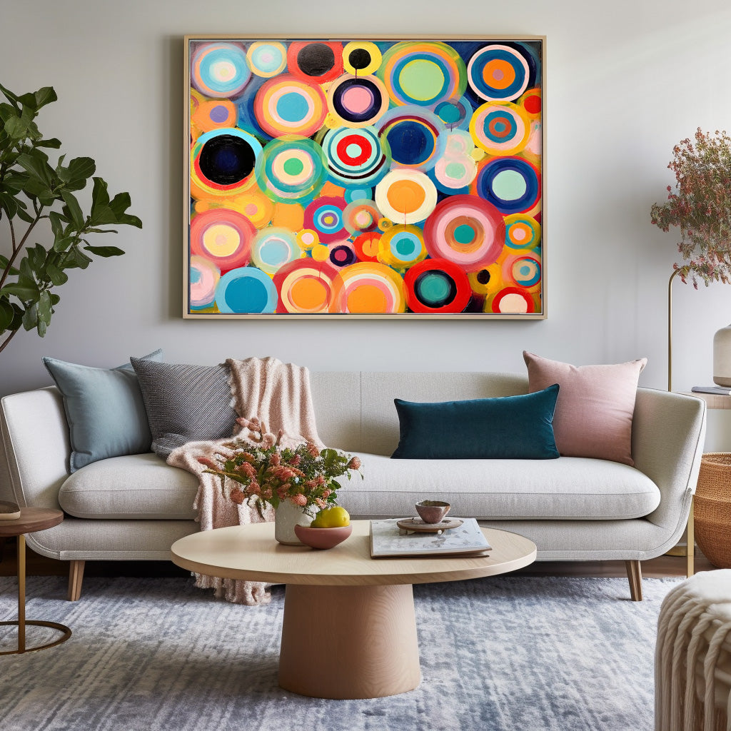 Wallart Abstract Canvas Art #AB324