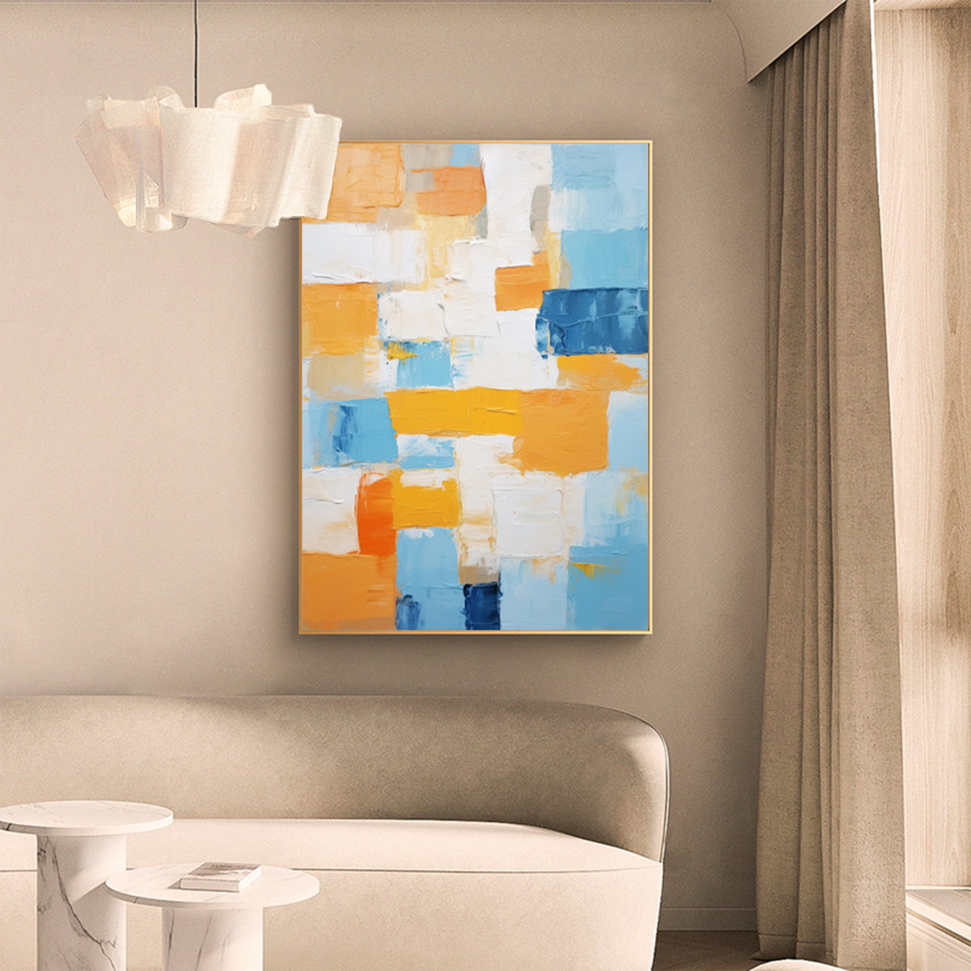 Wallart Color Blocks: Modern Abstract Harmony