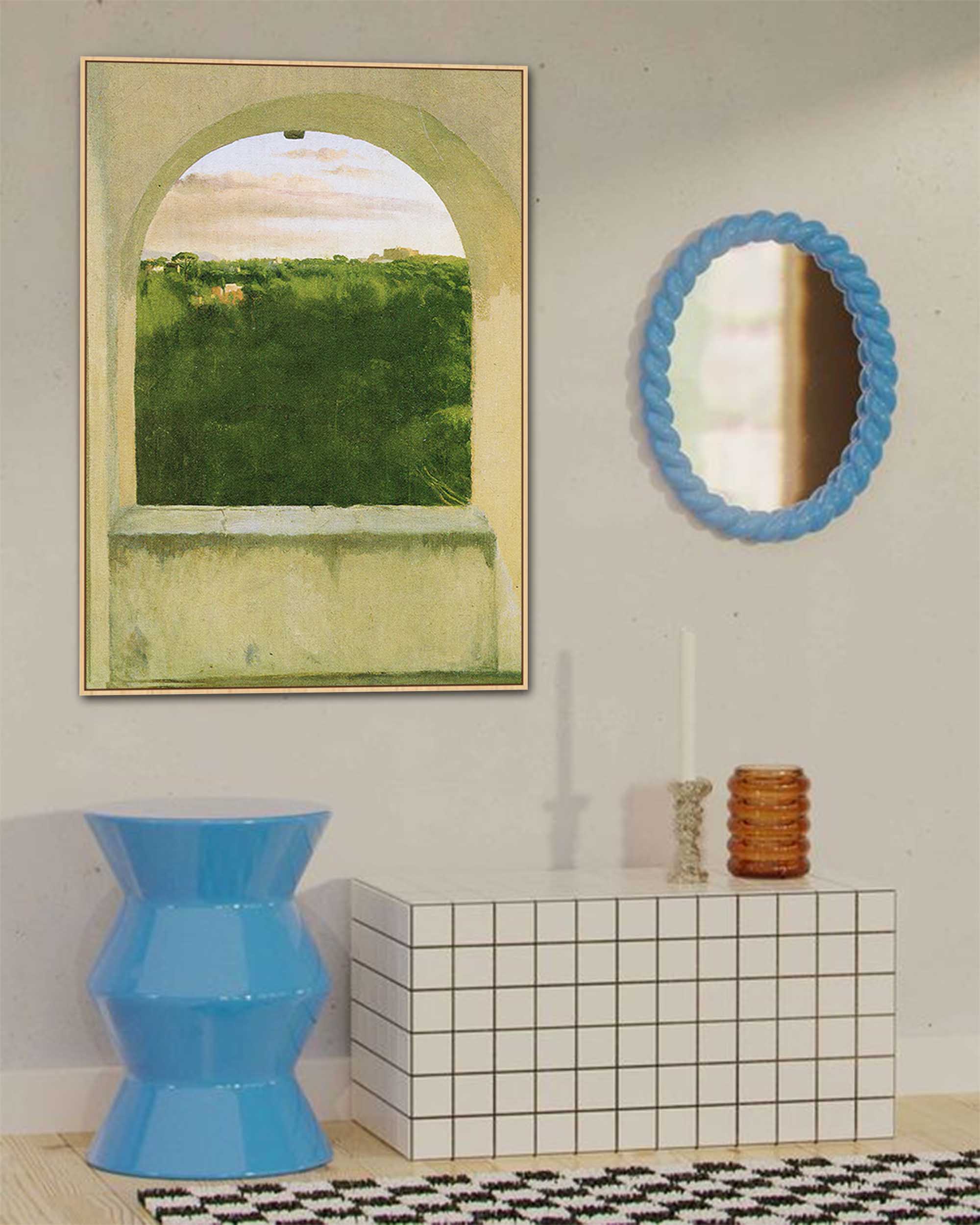 Wallart Framed Serenity: View Through the Arch