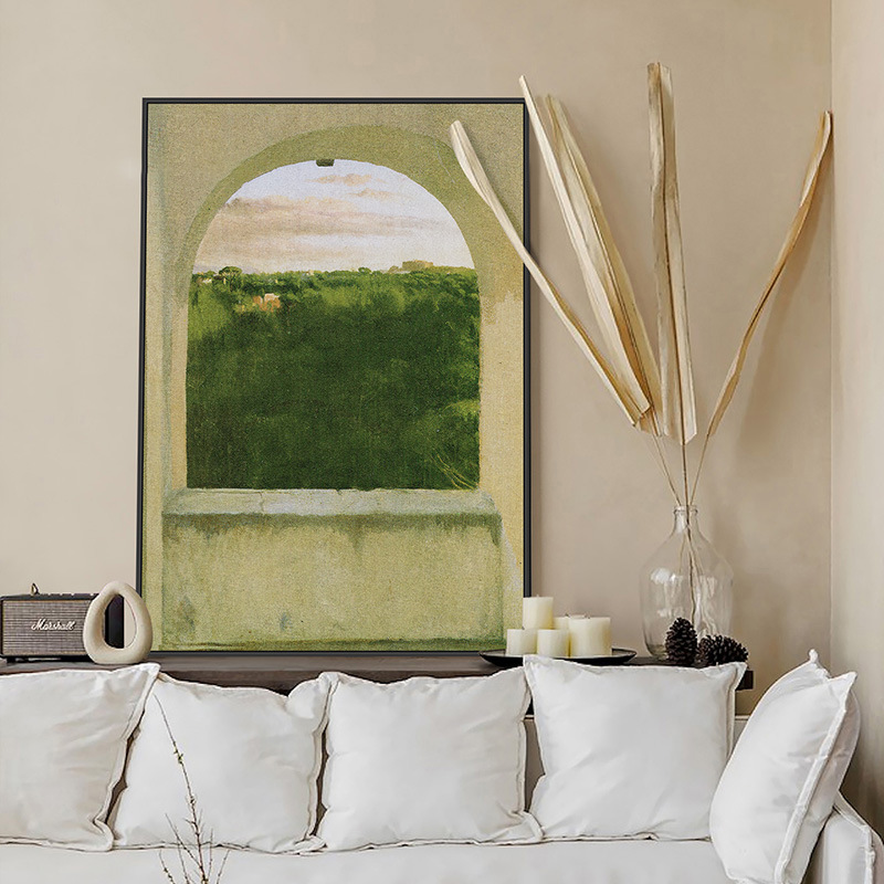 Wallart Framed Serenity: View Through the Arch
