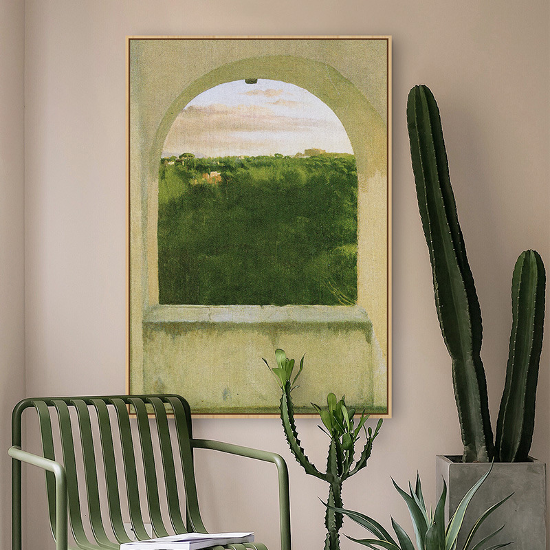 Wallart Framed Serenity: View Through the Arch