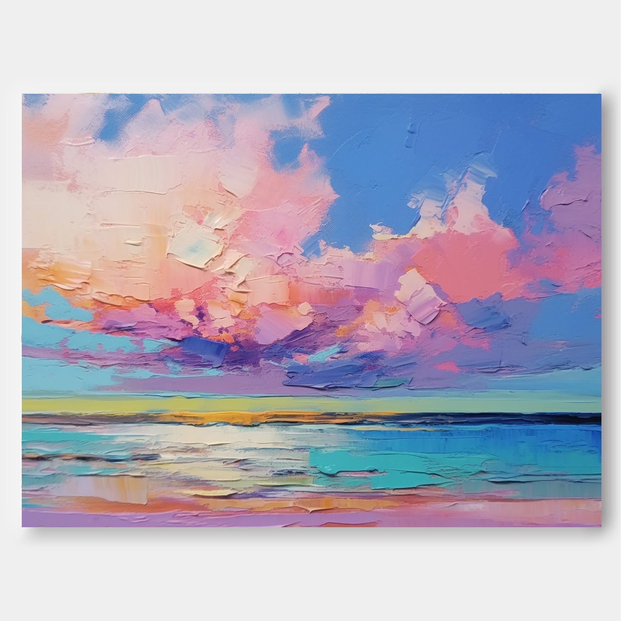 Wallart Serene Sunset Over Calm Waters