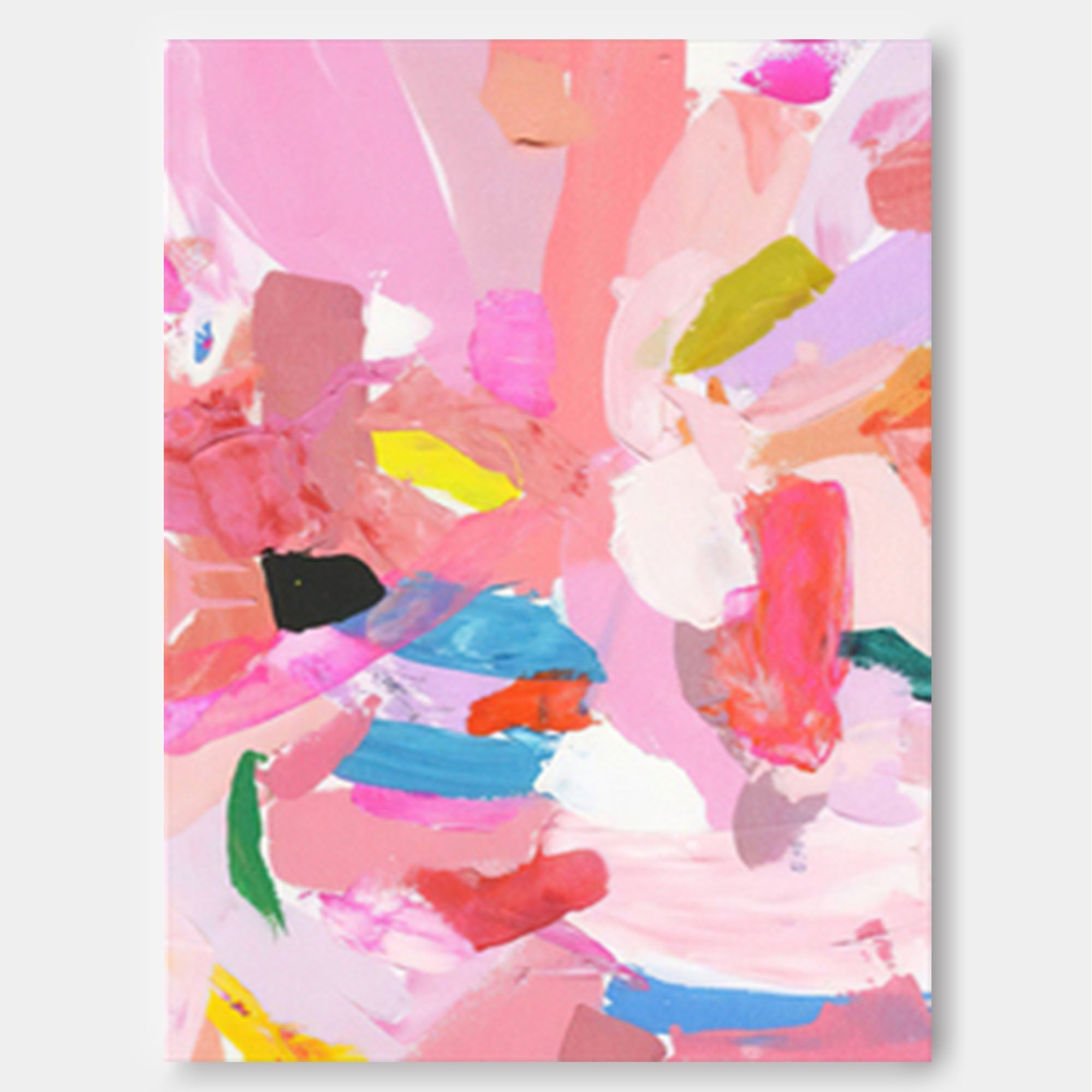 Wallart Flourish in Pink Hues