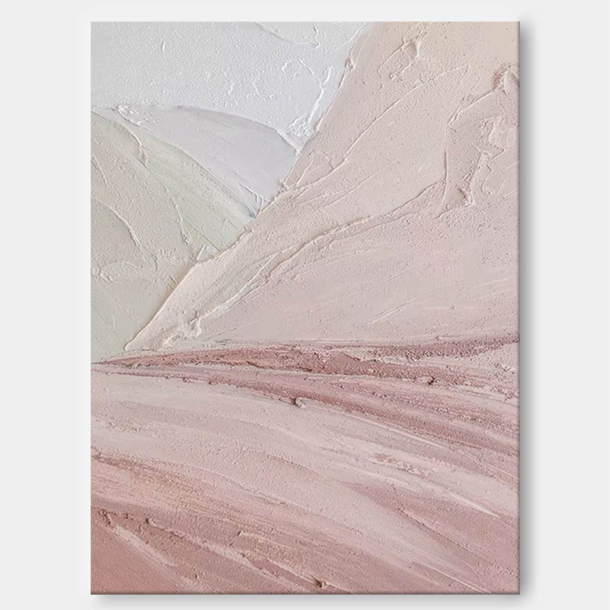 Wallart Soft Horizons: Minimalist Desert Palette