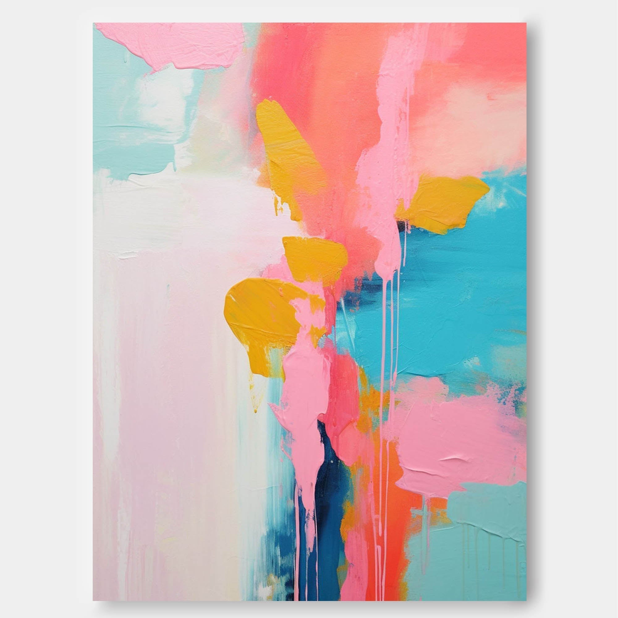 Wallart Blossom Dreams Abstract Painting
