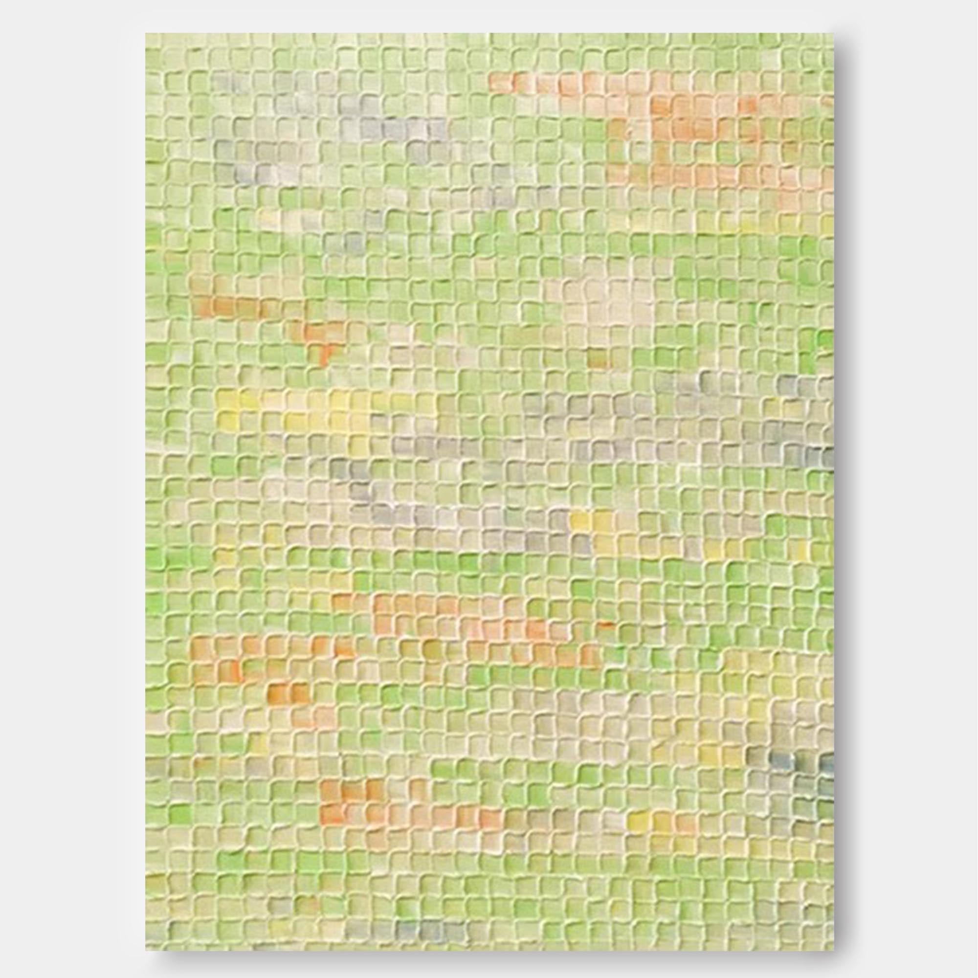 Wallart Spring Fields Textured Abstract Art