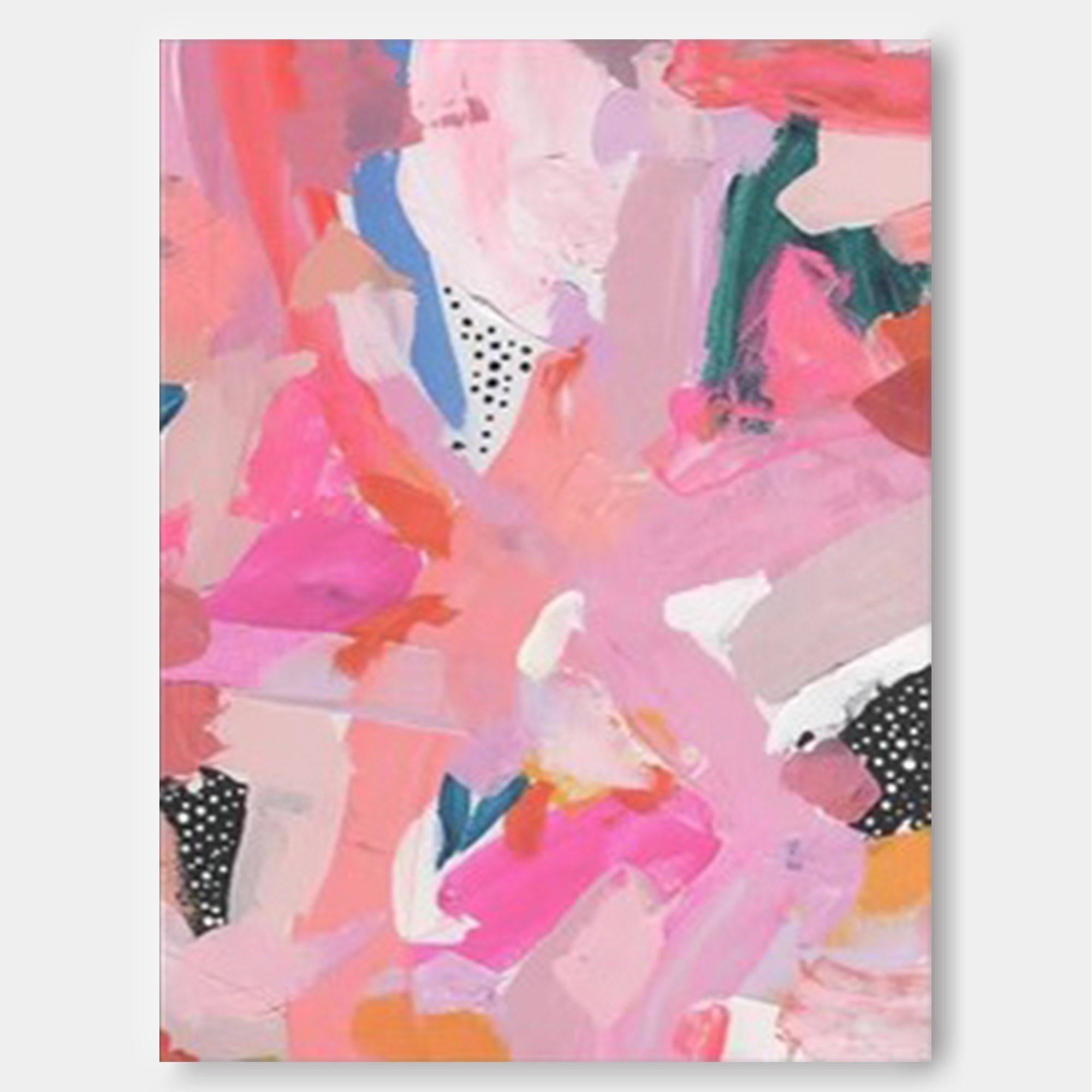 Wallart Vibrant Play of Pink