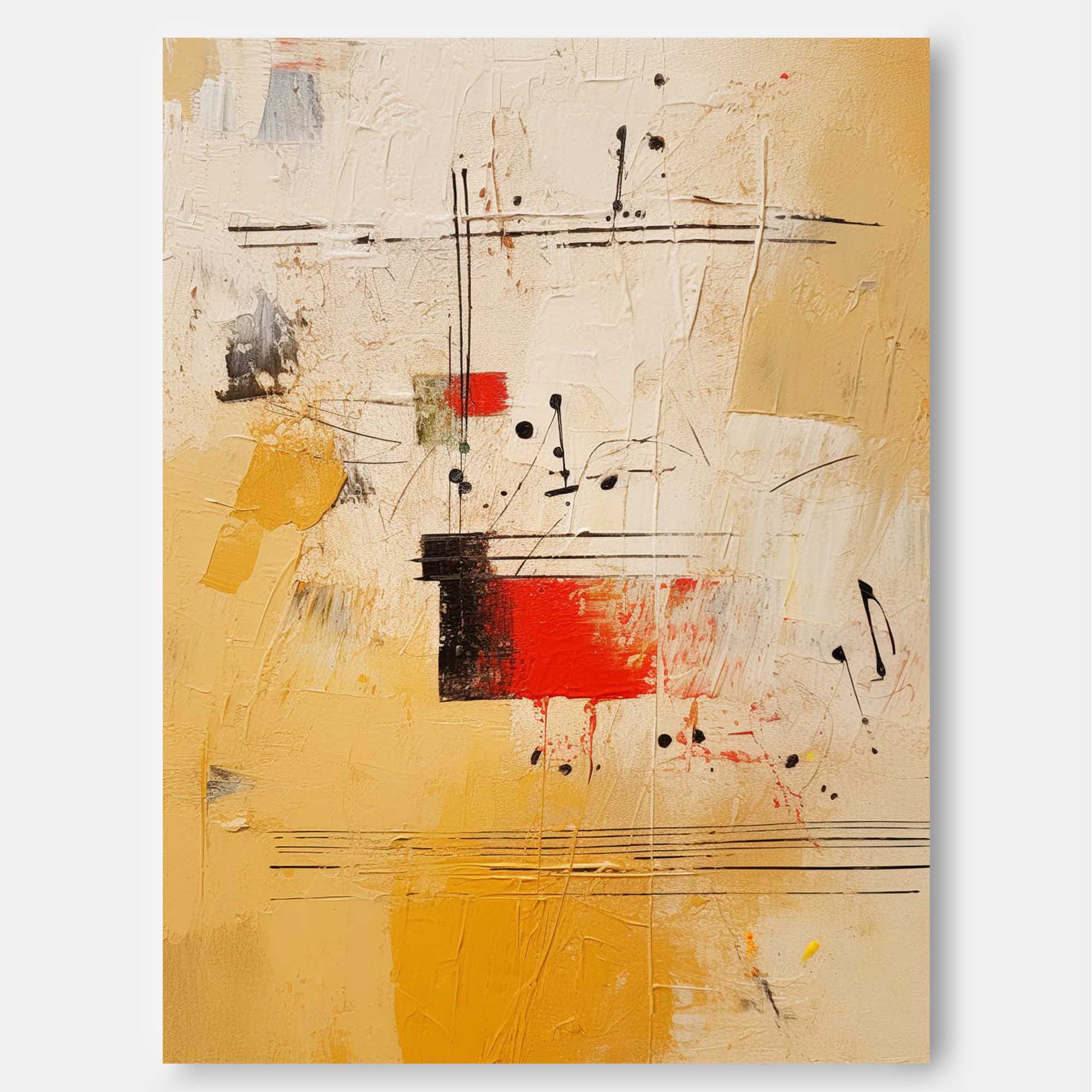 Wallart Abstract Musical Expression Art