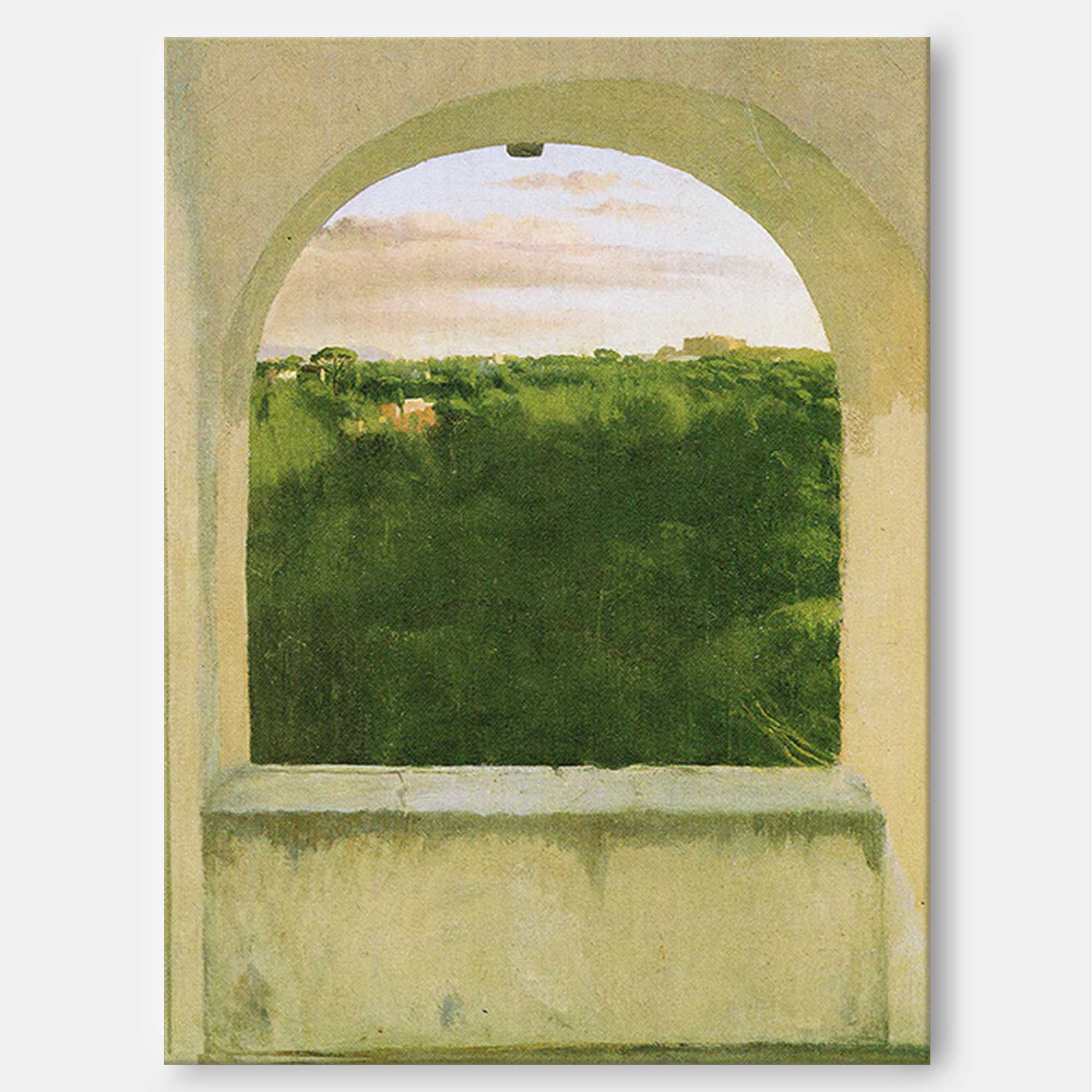 Wallart Framed Serenity: View Through the Arch
