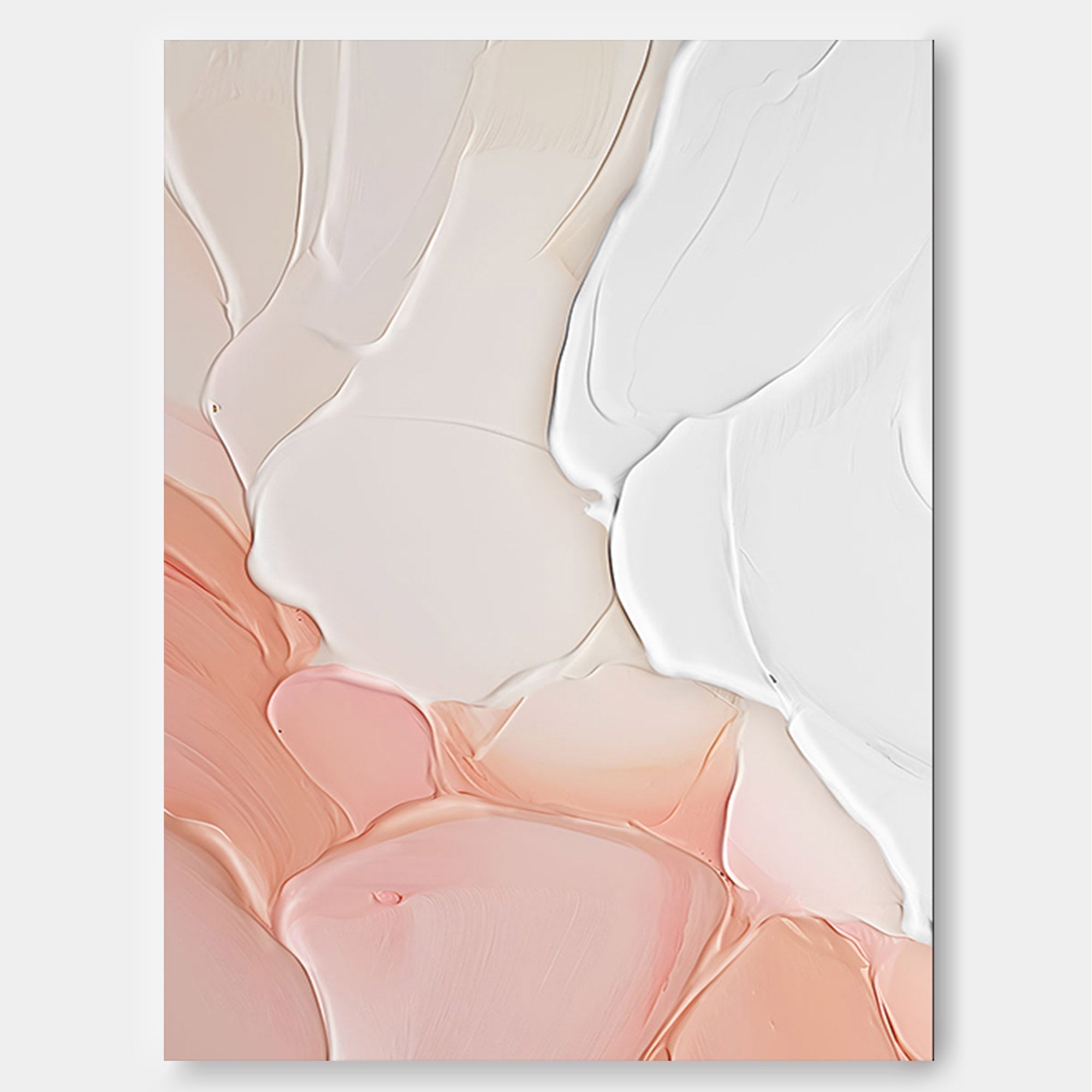 Wallart Soft Pastel Minimalist Canvas Art