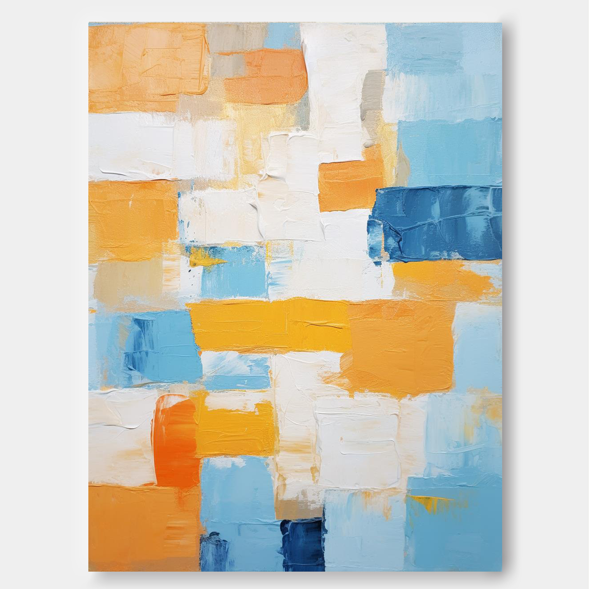 Wallart Color Blocks: Modern Abstract Harmony