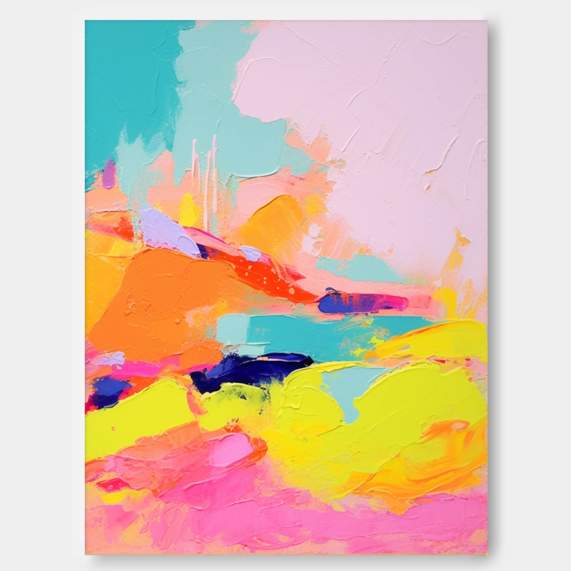 Wallart Radiant Abstract Color Fields