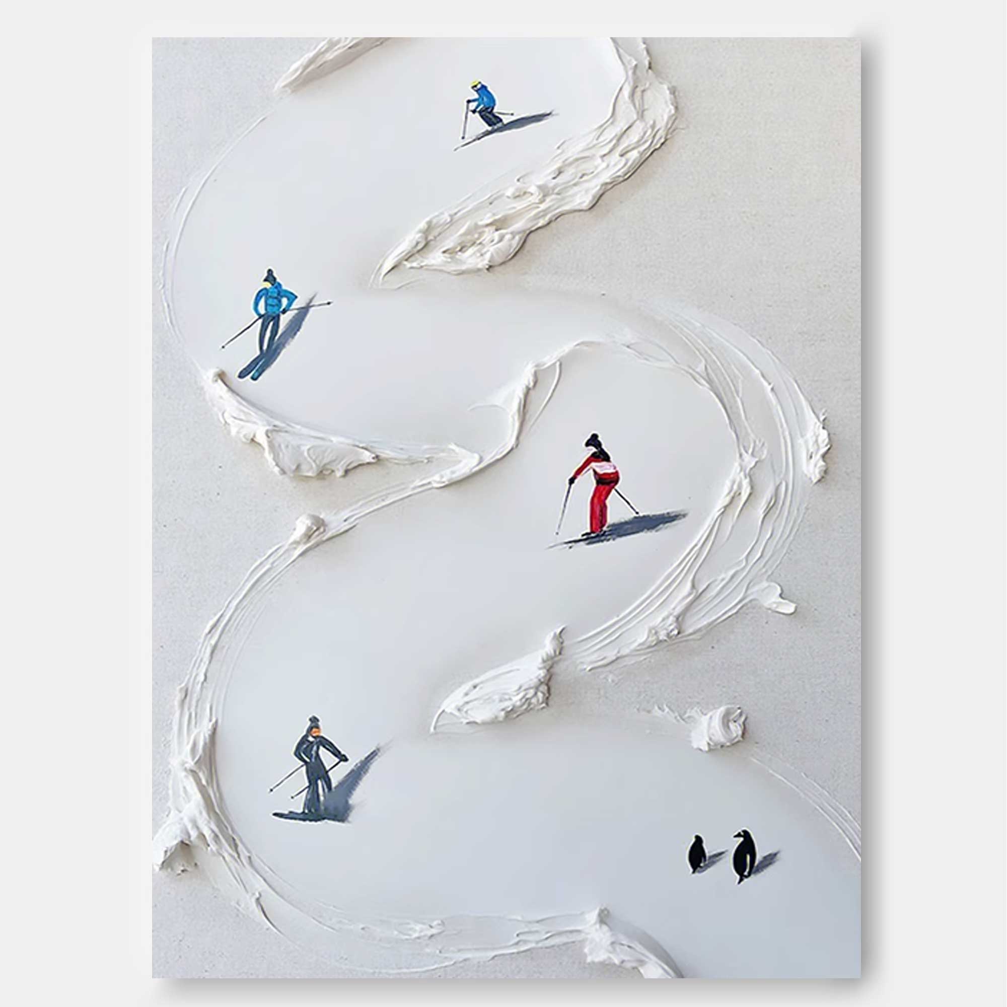 Wallart Abstract Canvas Art #AB328