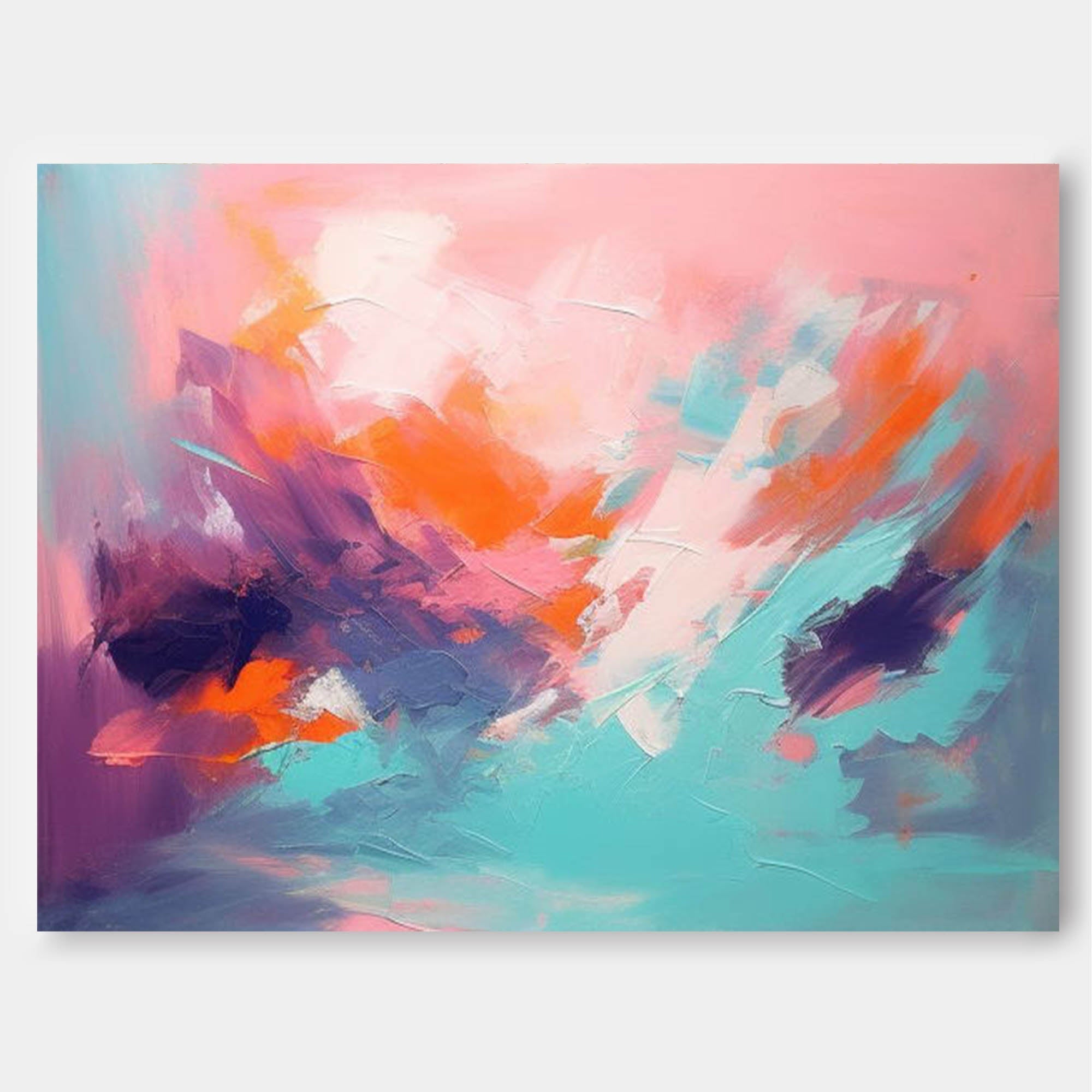 Wallart Serene Dusk Abstract Expression