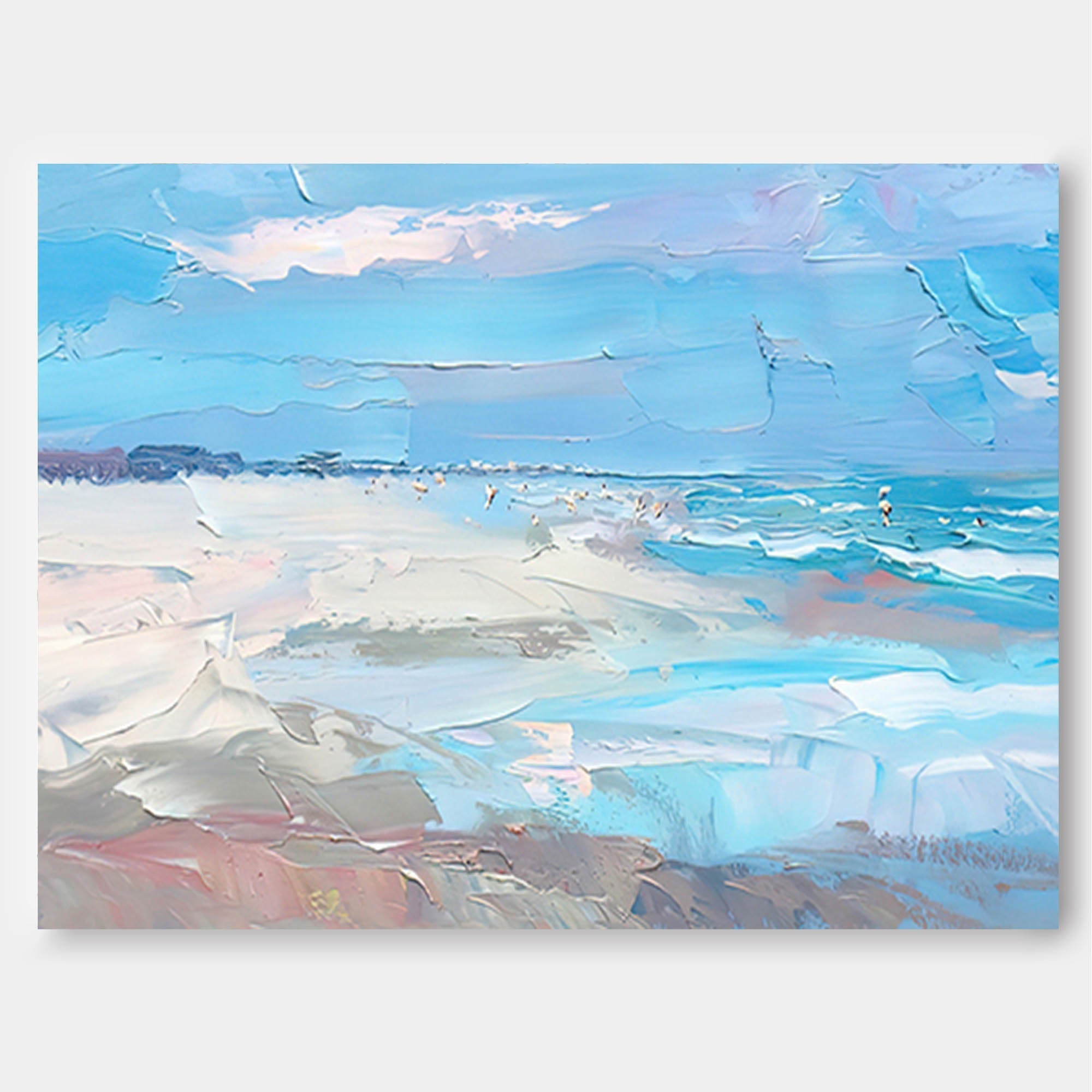 Wallart Coastal Breeze in Abstract