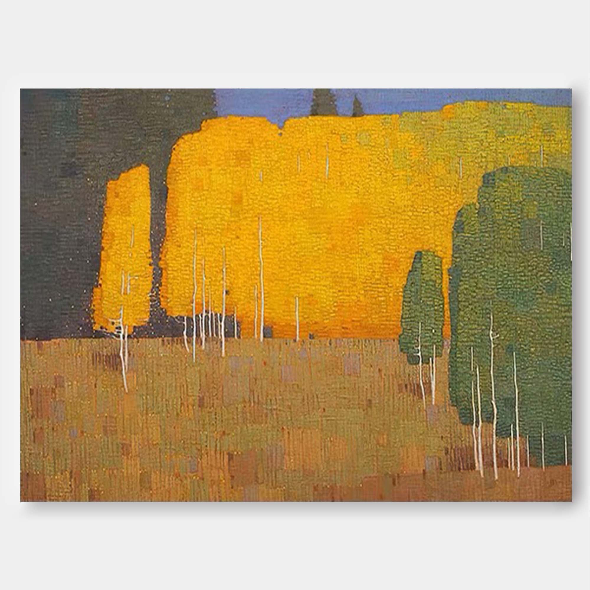 Wallart Golden Grove in Autumn Light