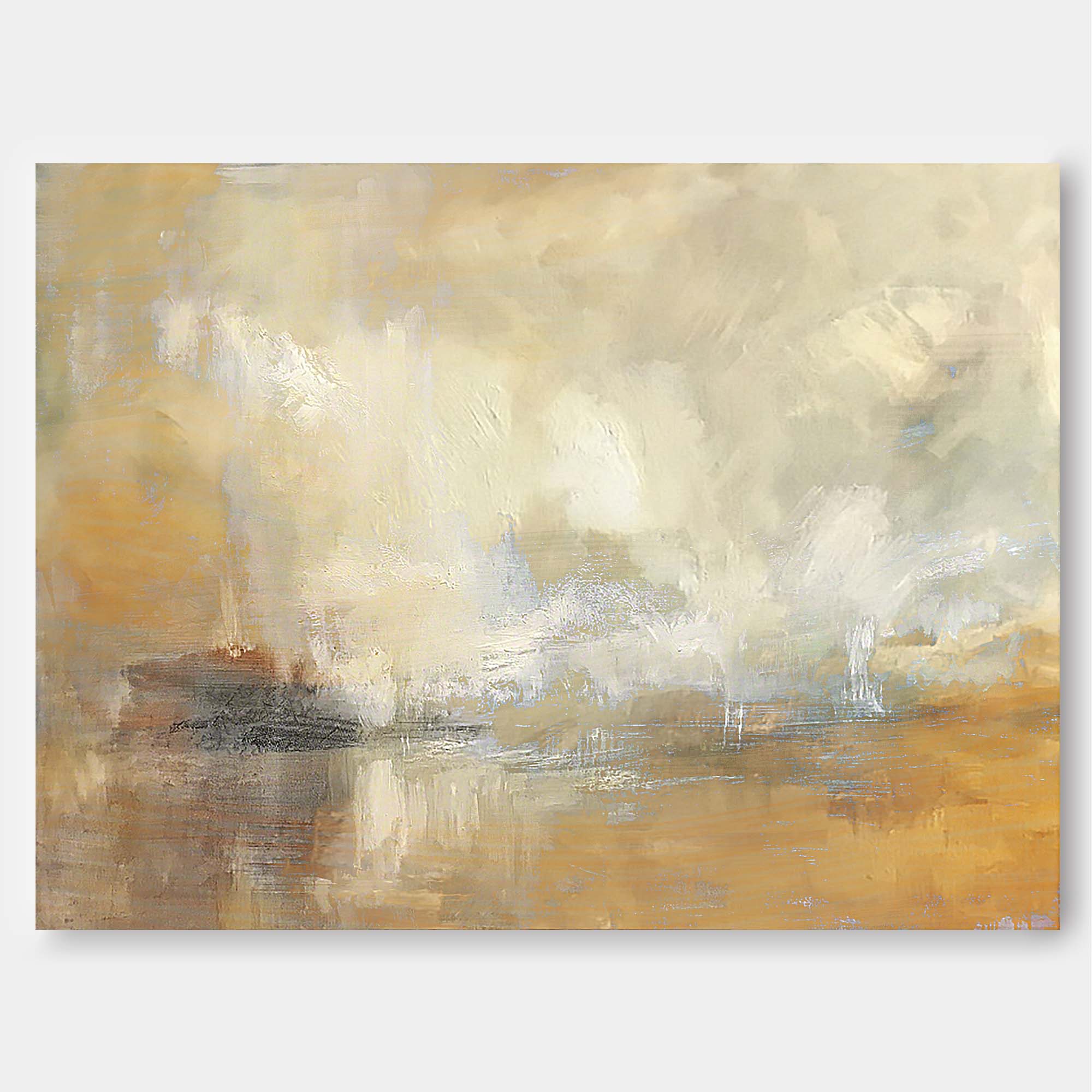 Wallart Ethereal Misty Landscape Art