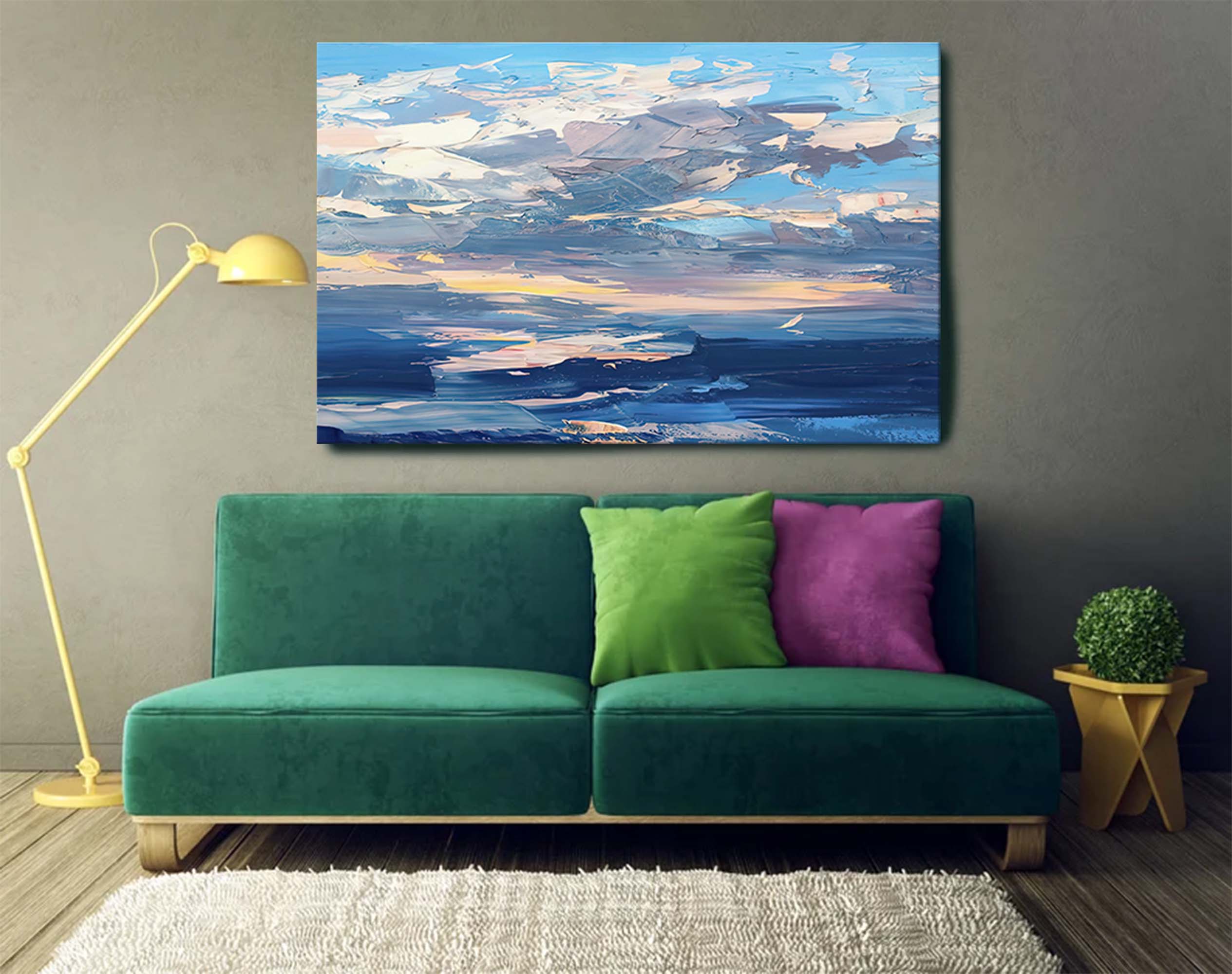 Wallart Twilight Sky Reflections
