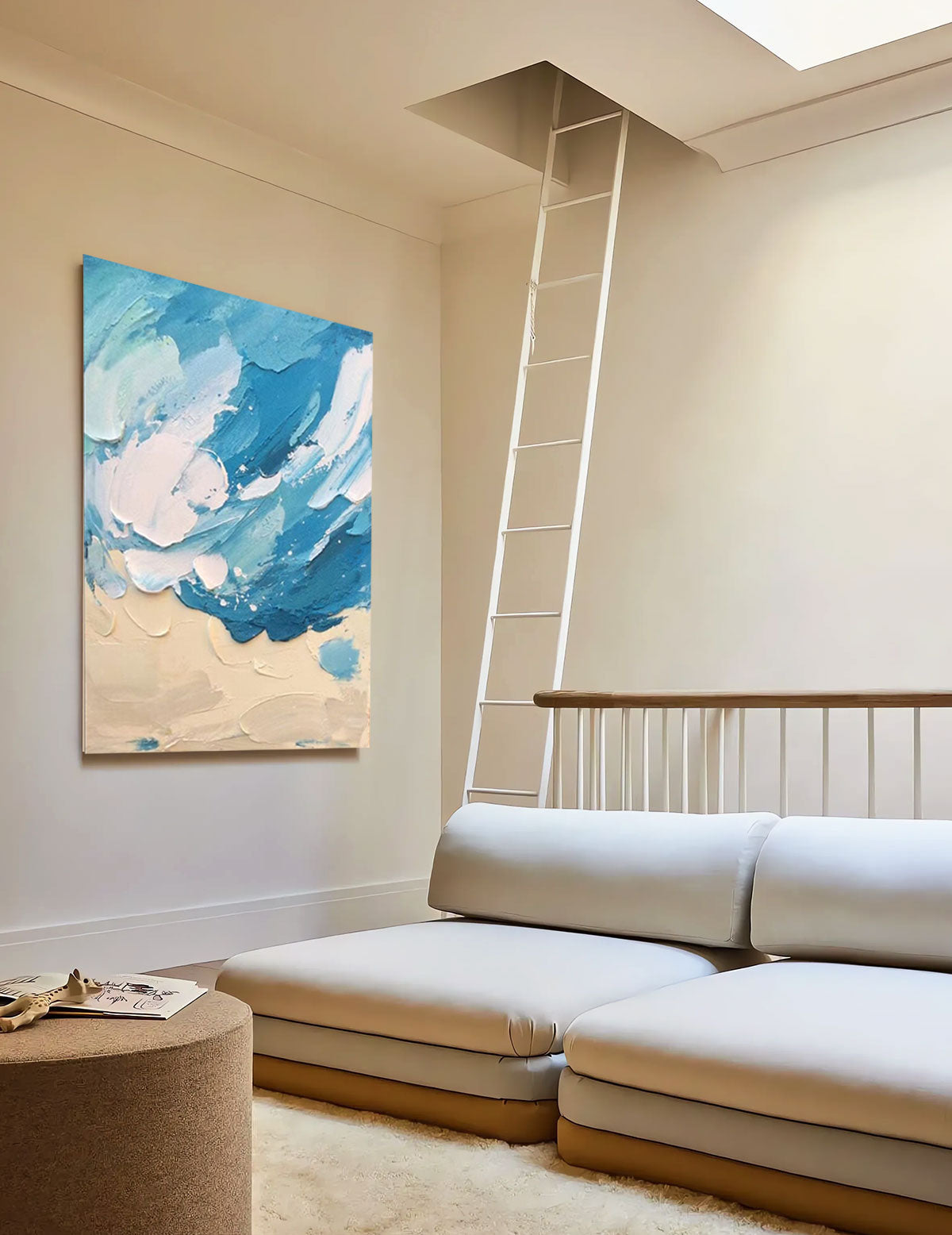 Wallart Abstract Oceanic Dreamscape Art