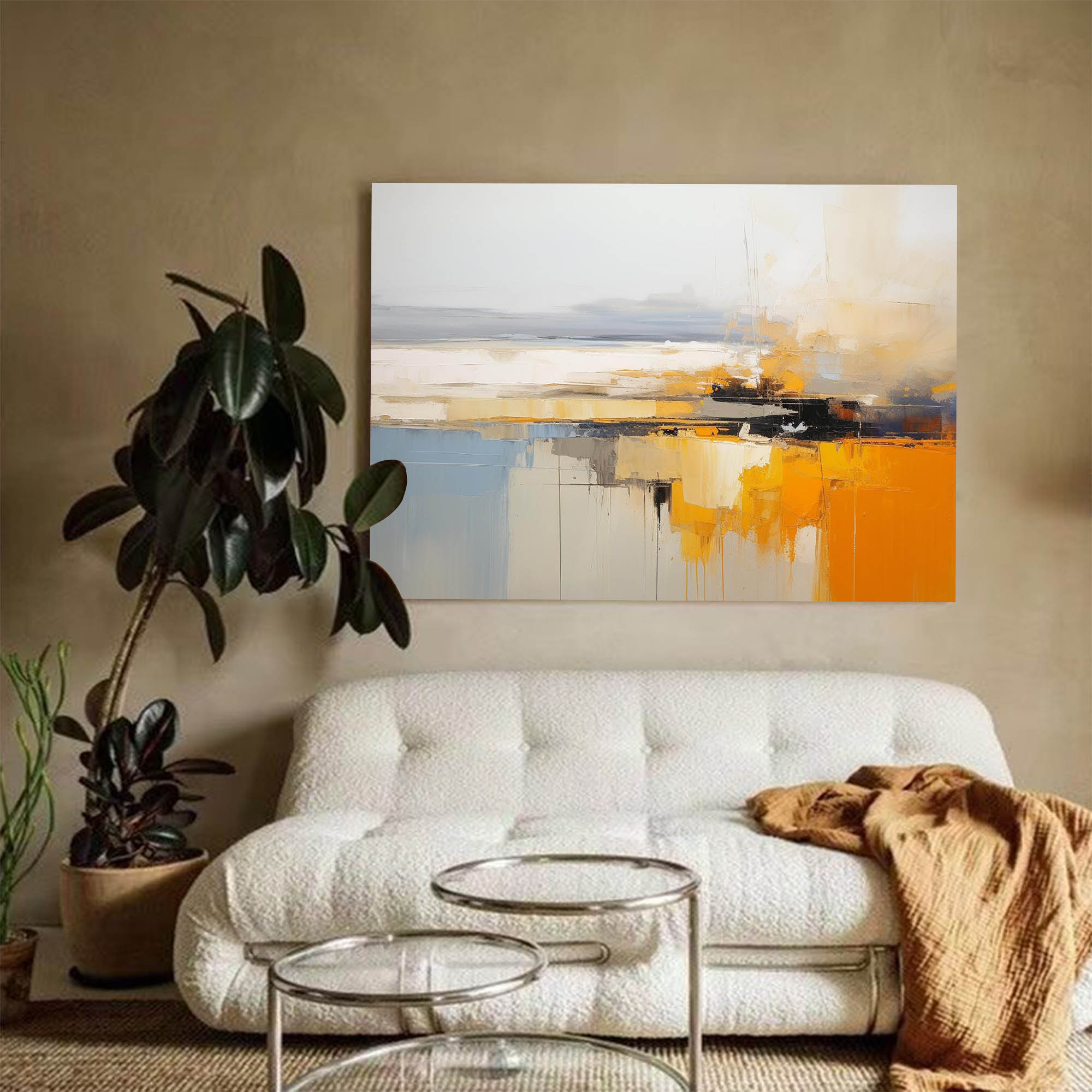 Wallart Modern Abstract Geometric Art