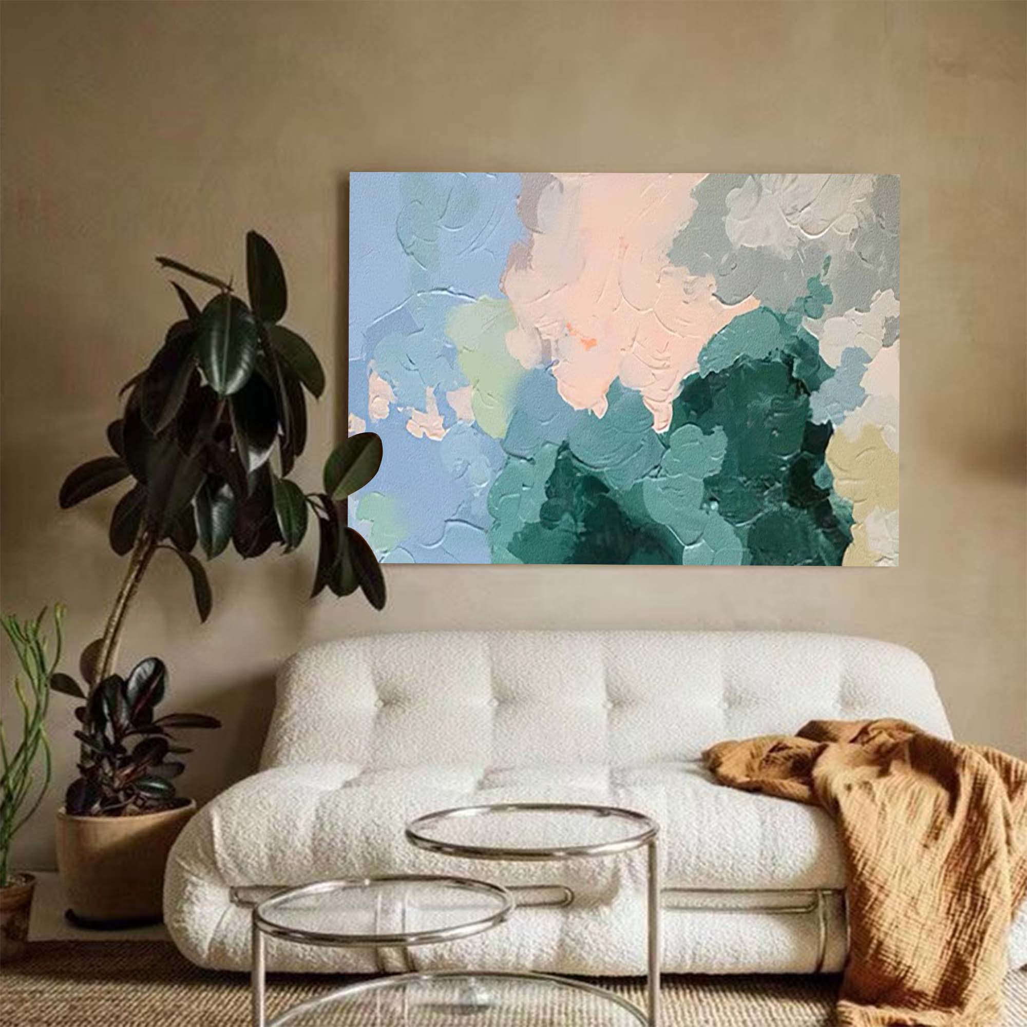 Wallart Whispers of Pastel Clouds