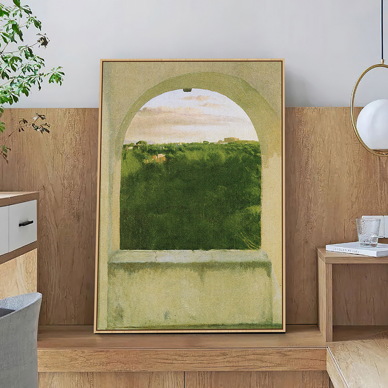 Wallart Framed Serenity: View Through the Arch