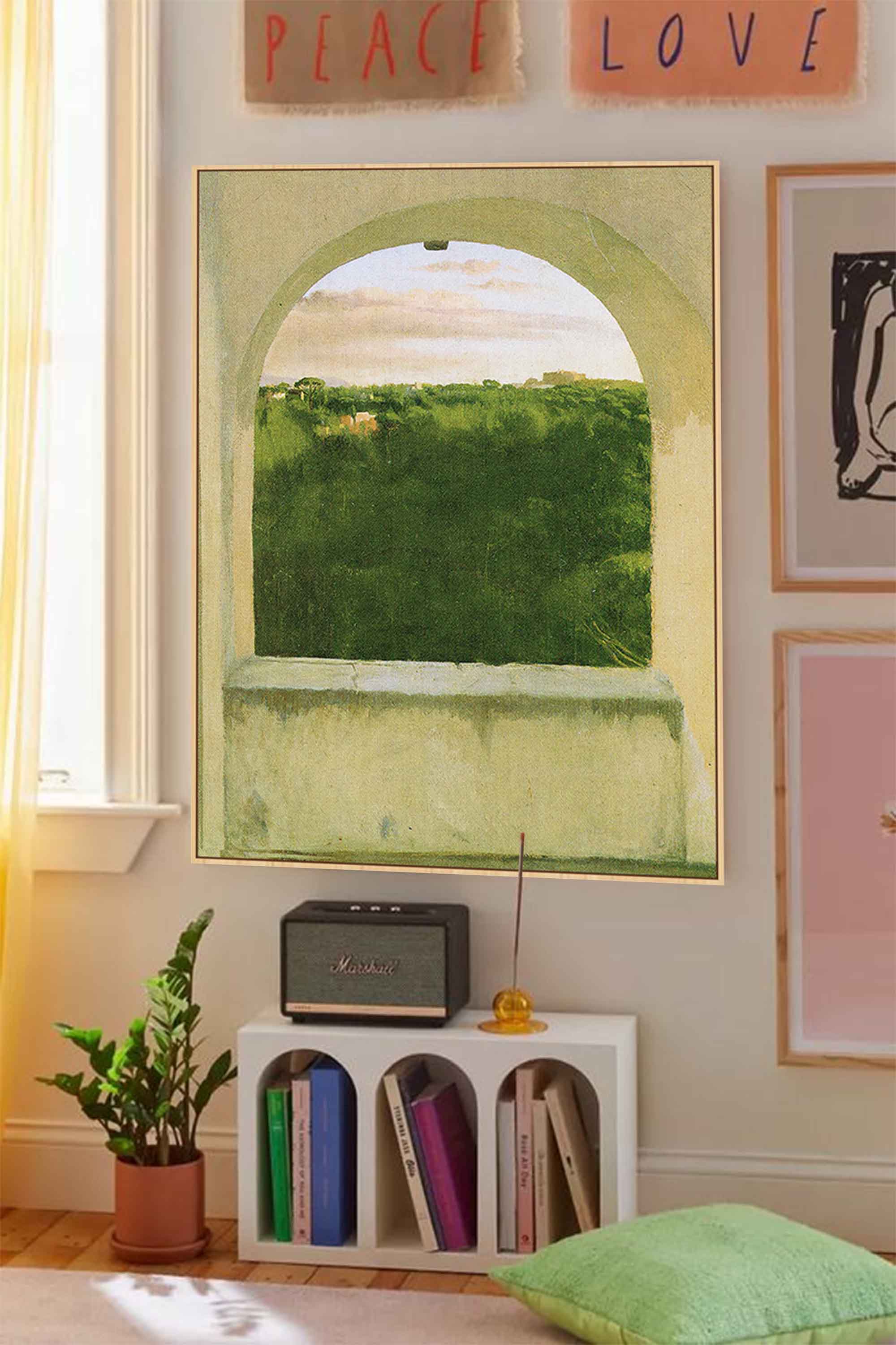 Wallart Framed Serenity: View Through the Arch