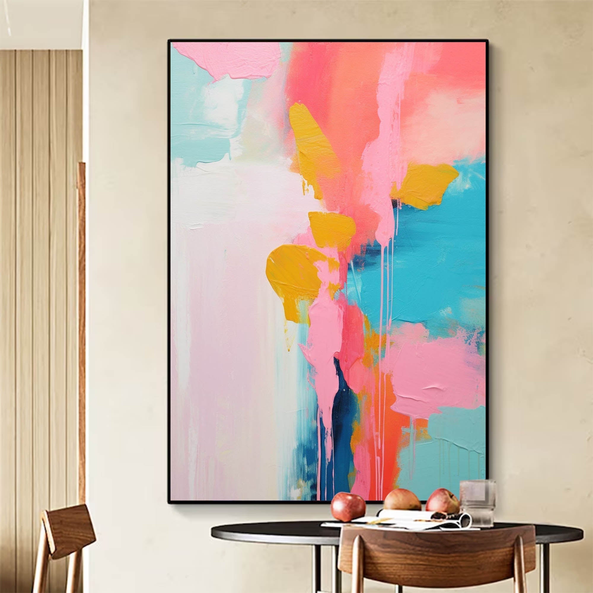 Wallart Blossom Dreams Abstract Painting