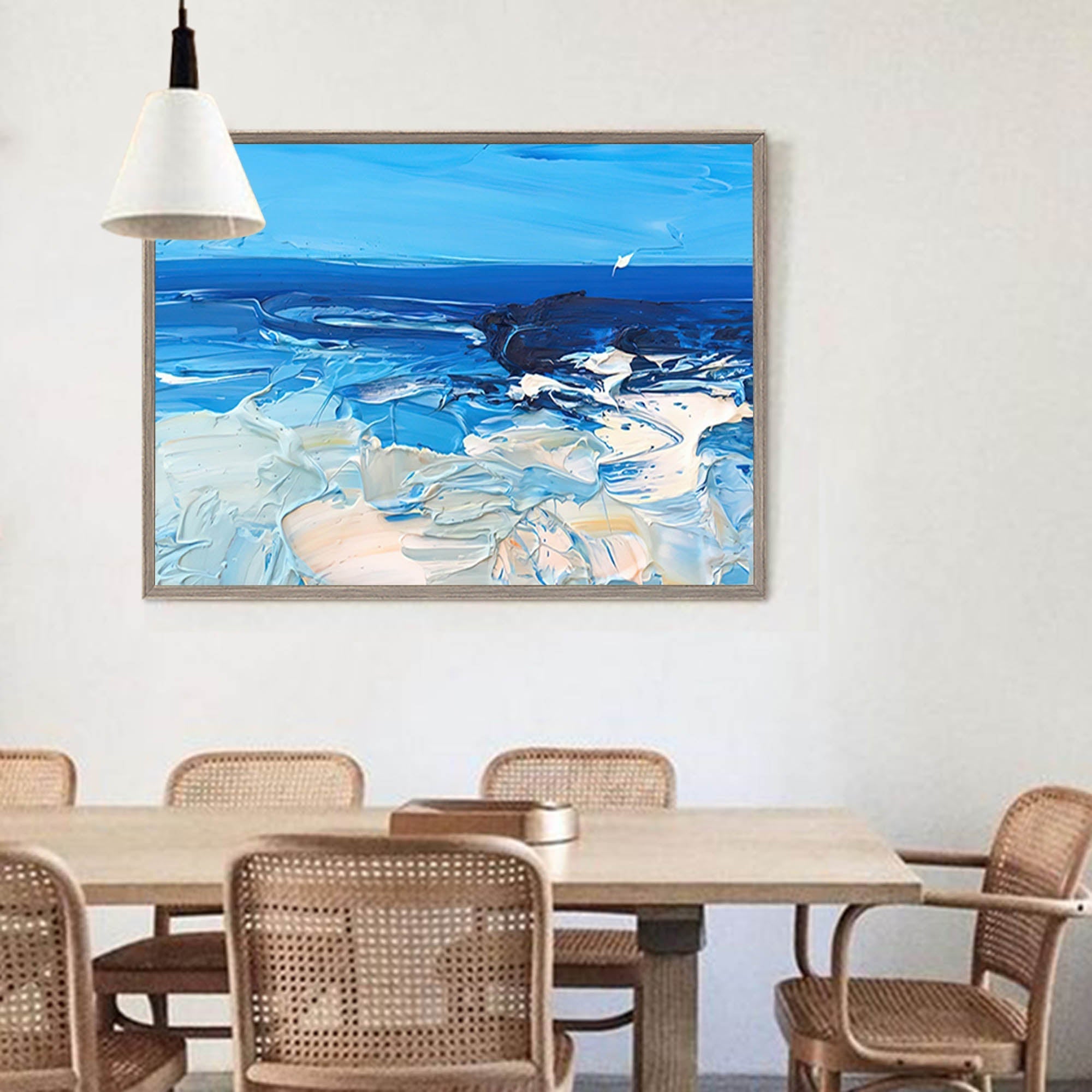 Wallart Ocean’s Blue Symphony