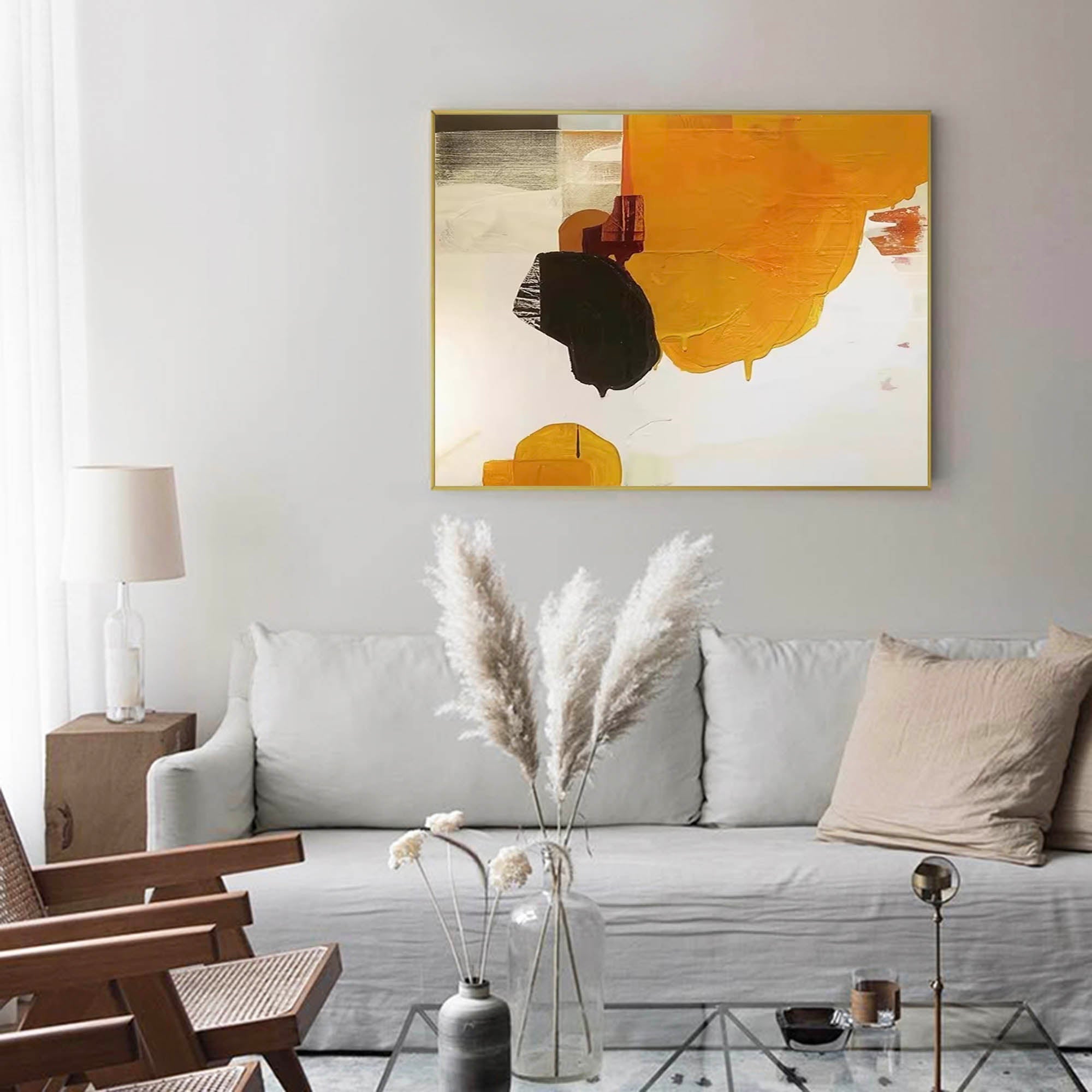 Wallart Bold Abstract Color Block Art