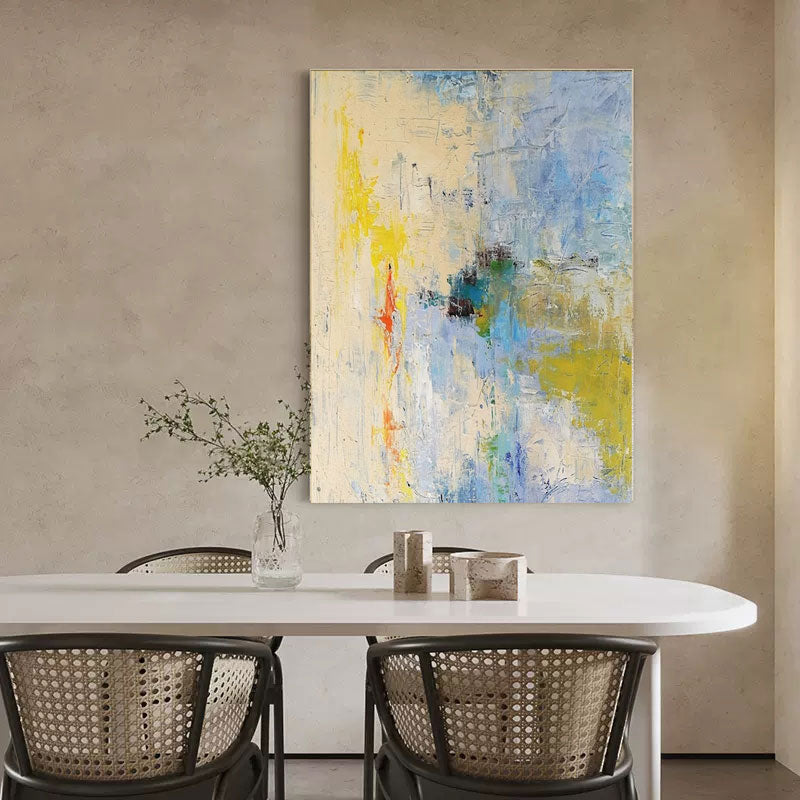 Wallart Light Abstract Textured Canvas Art