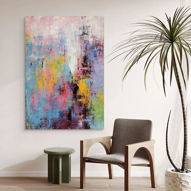 Wallart Soft Pastel Abstract Wall Art
